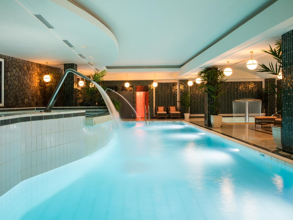 Thermal spa at Mezzatore in Italy