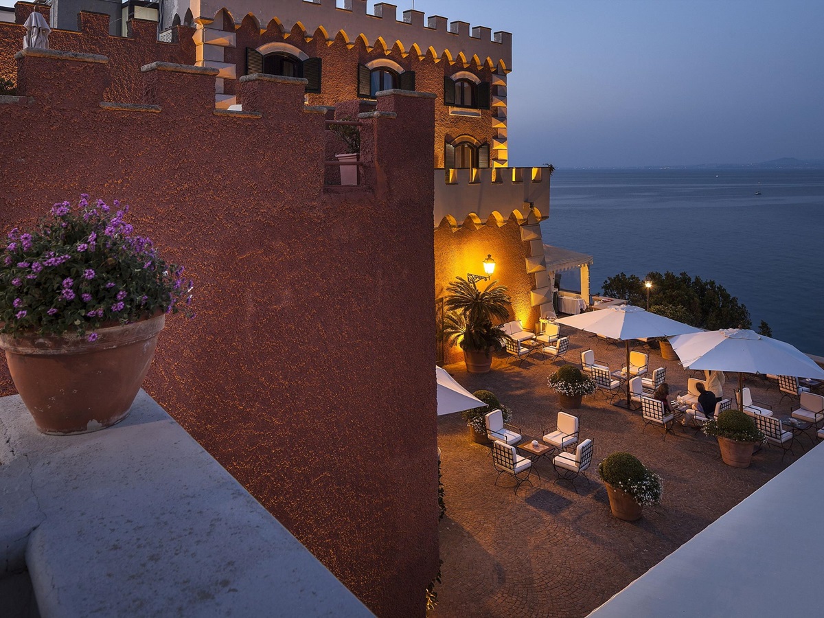 Terrace of Mezzatore Resort and Spa, Italy