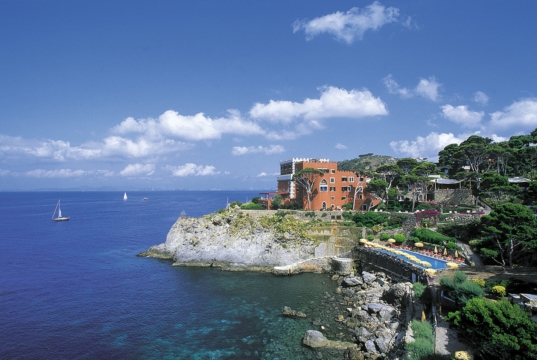 Coastline with Mezzatore Resort and Spa, Italy