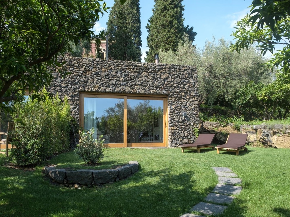 Suite garden at Monaci delle Terre Nere