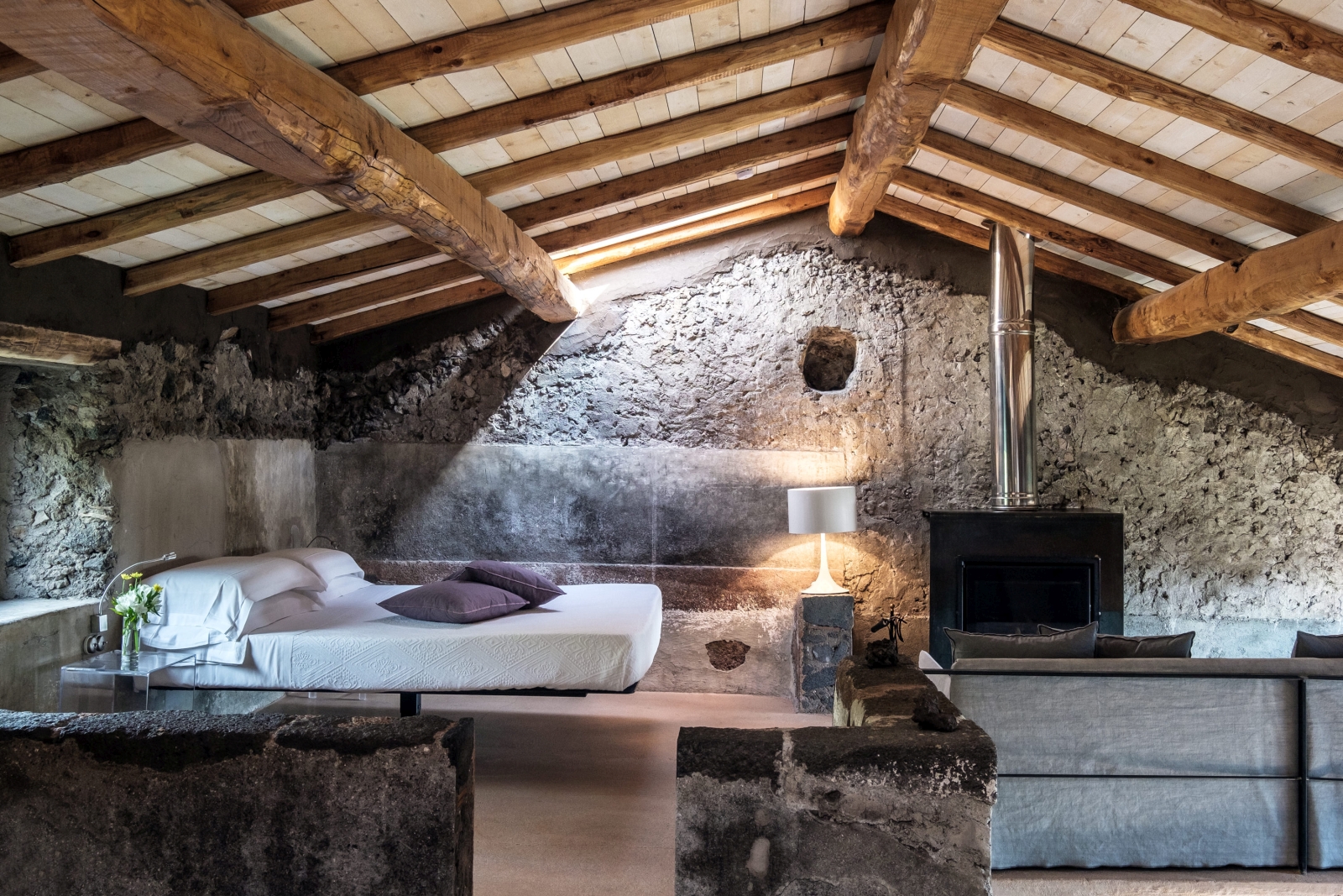 Large room at Monaci delle Terre Nere