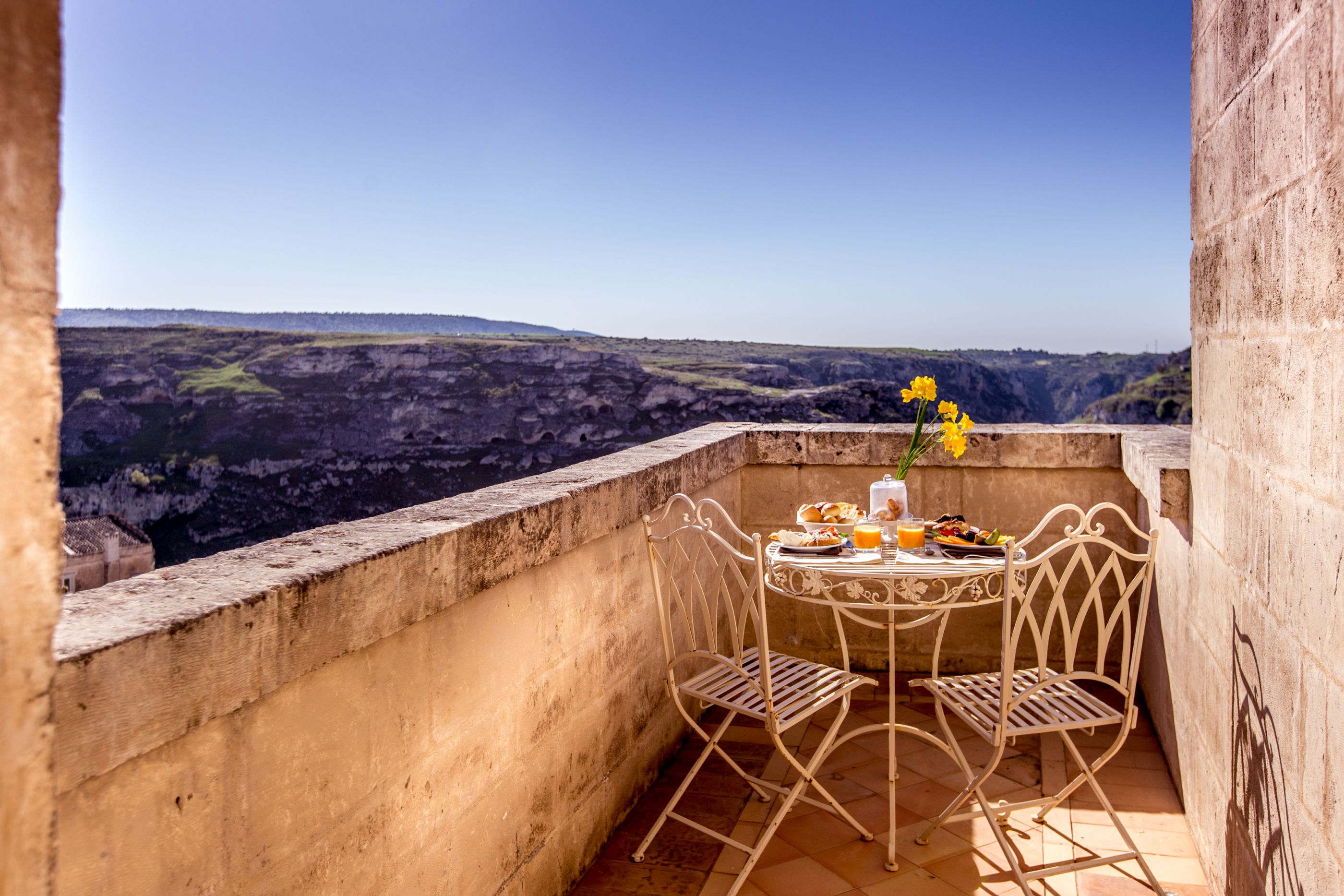 Terrace of Palazzo Gattini, Italy