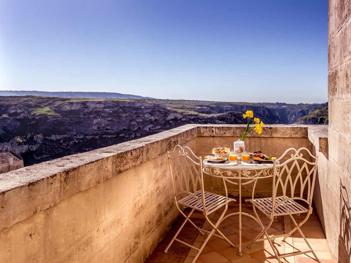 Terrace of Palazzo Gattini, Italy