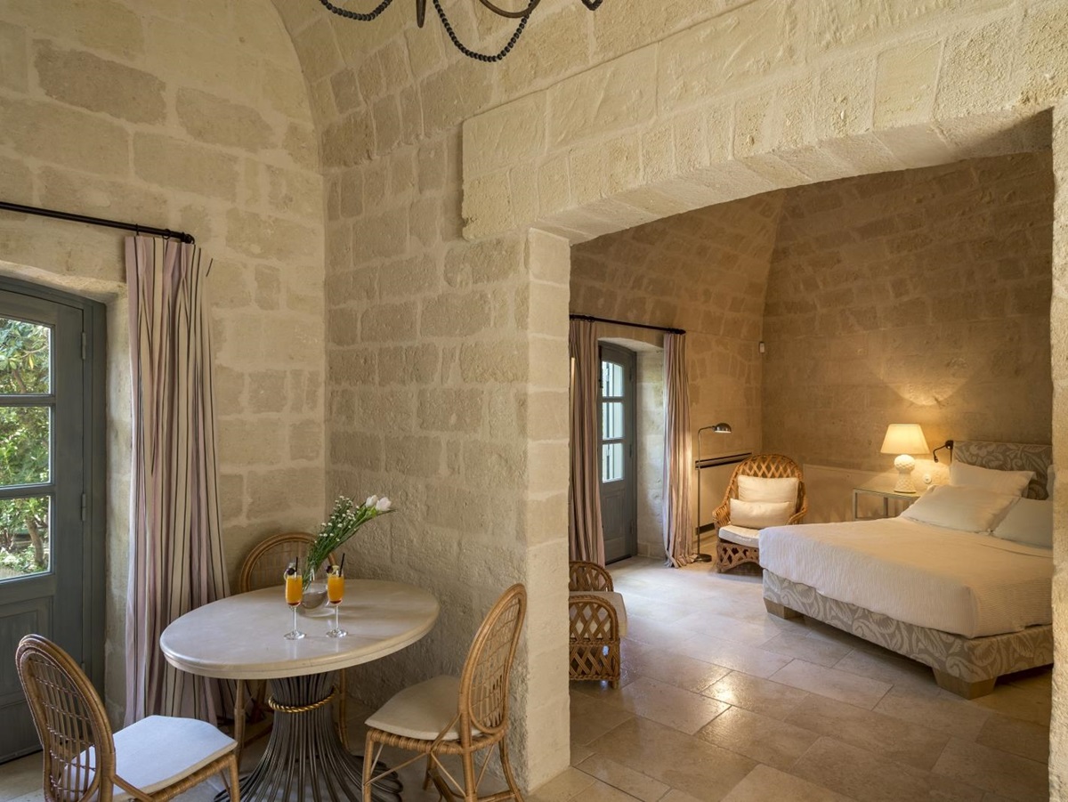 Garden suite at Palazzo Margherta in Bernalda Italy