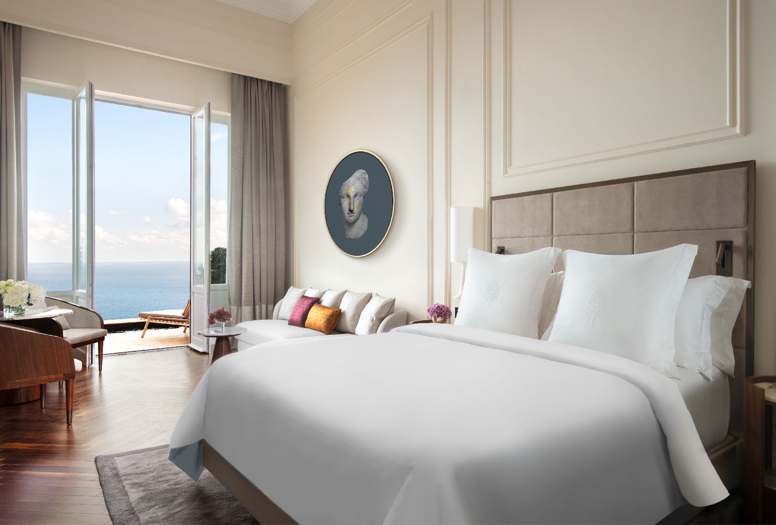 Sea view room at Four Seasons San Domenico Palace Taormina Sicily
