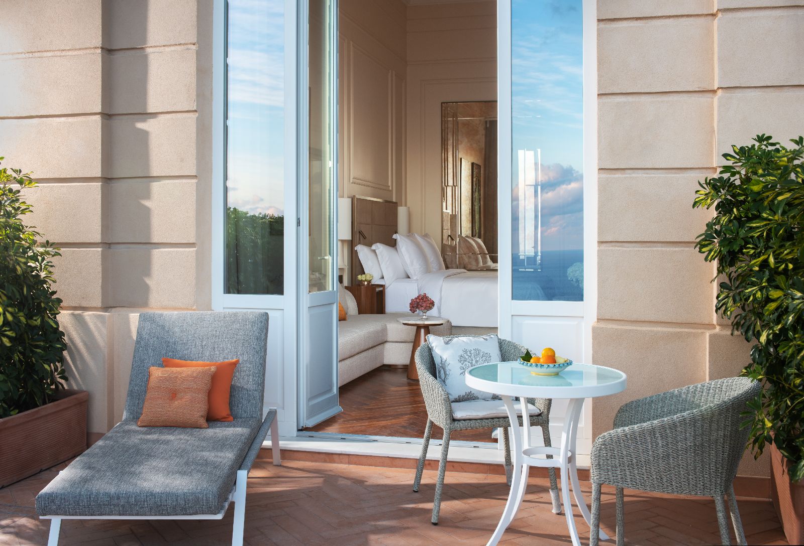 Room with terrace at Four Seasons San Domenico Palace Taormina Sicily