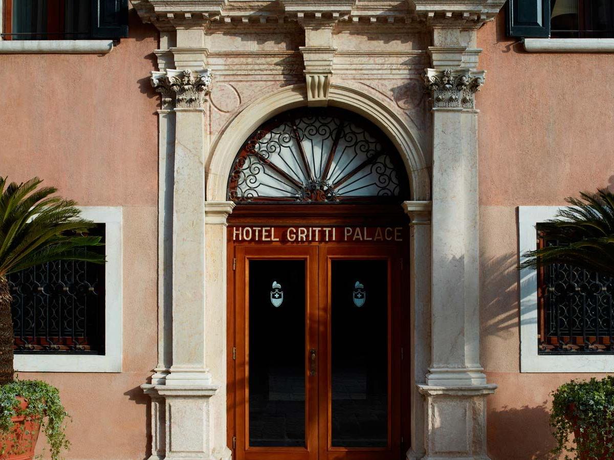 Exterior of The Gritti Palace in Venice
