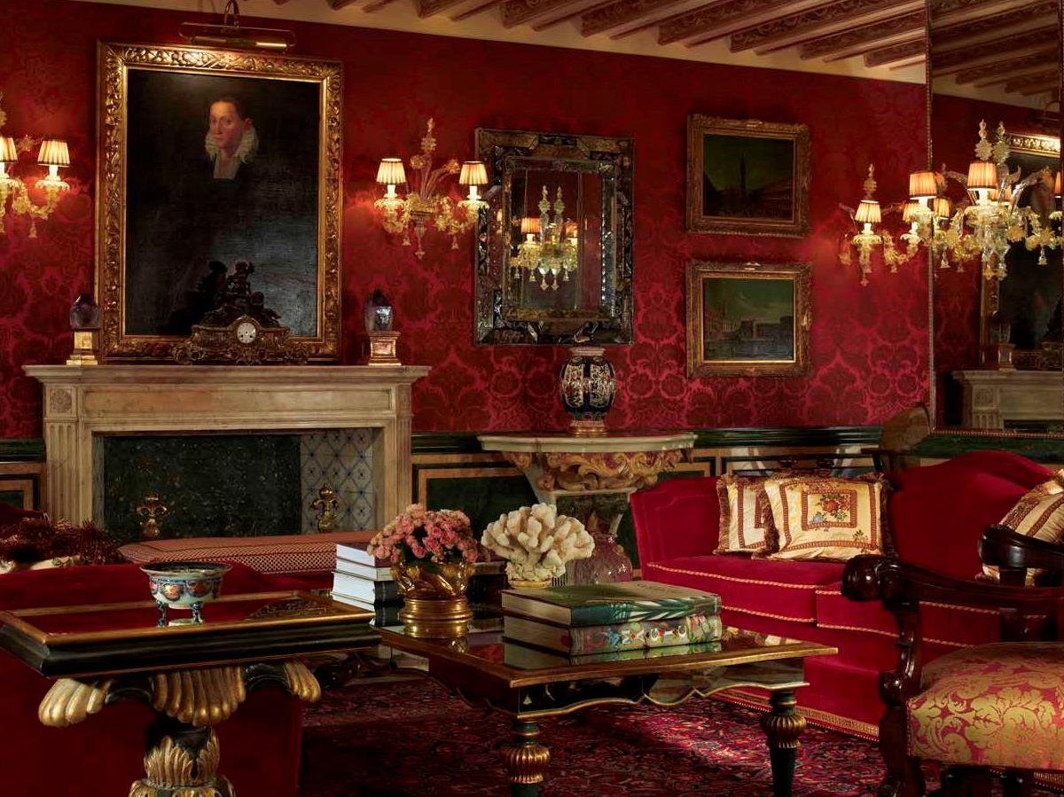 The explorer library at The Gritti Palace in Venice