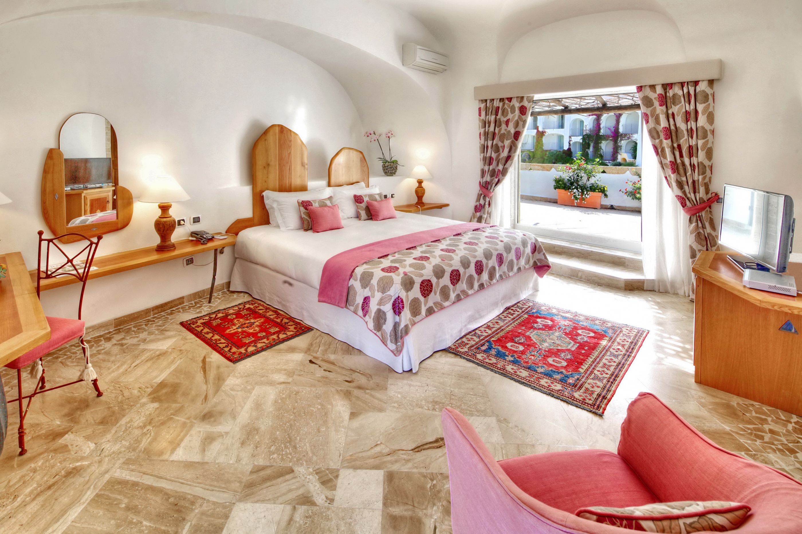royal suite at  grand hotel poltu quatu in italy