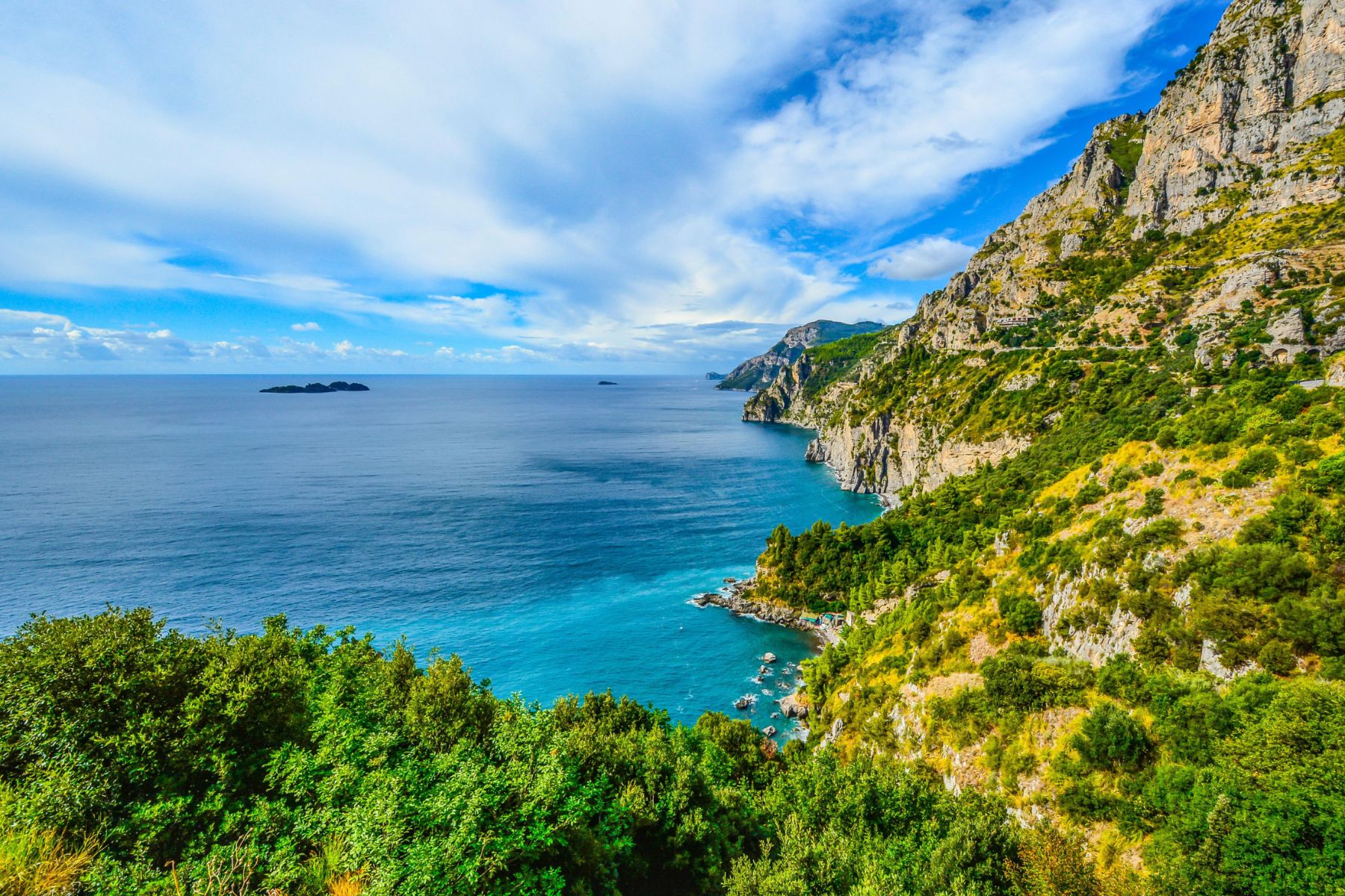 Hiking trails along the Amalfi Coast