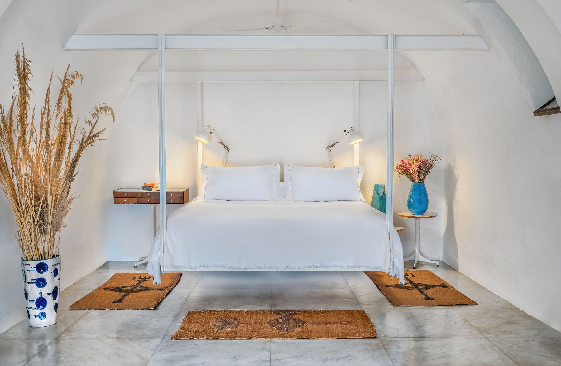 Master bedroom at Il Marinaio in Amalfi Coast, Italy