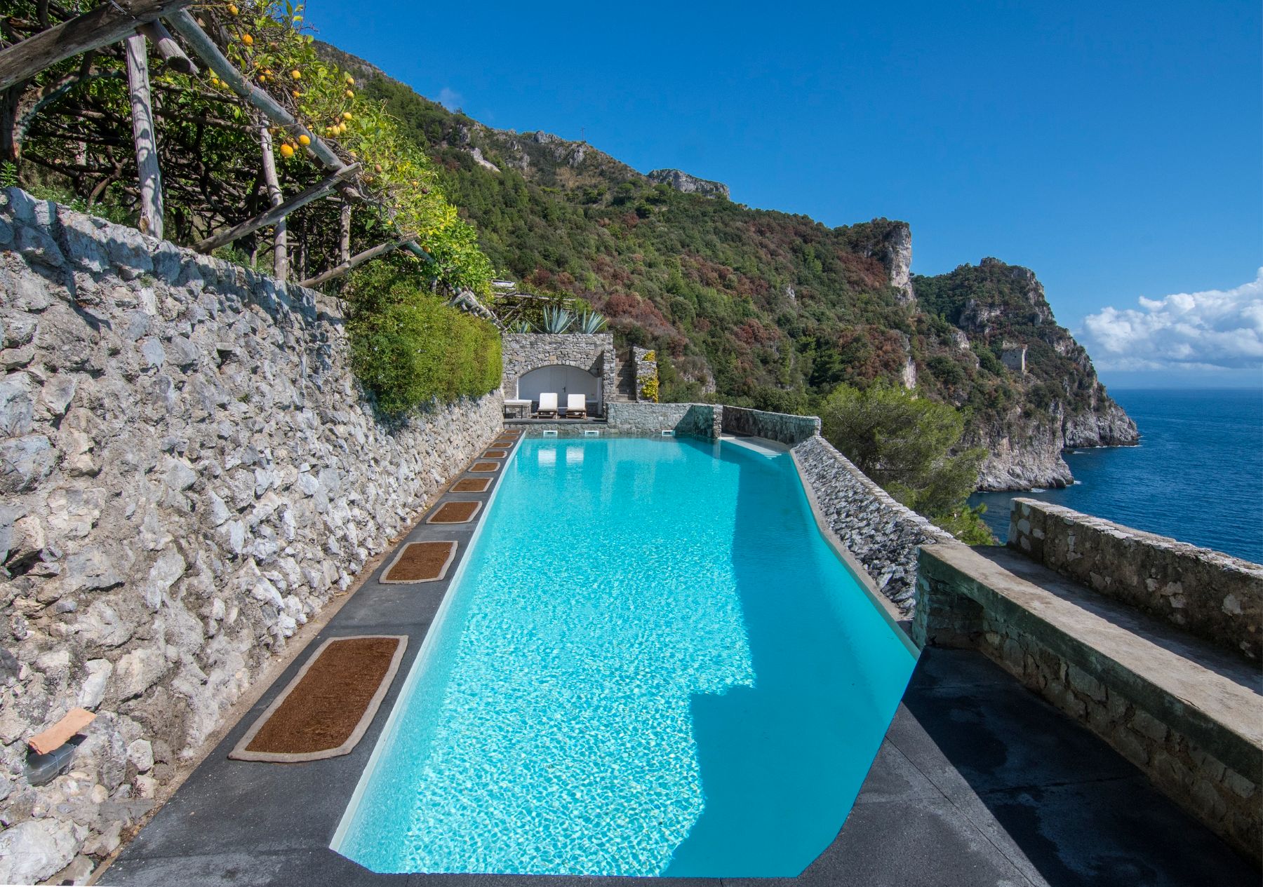 Pool at Il Marinaio in Amalfi Coast, Italy
