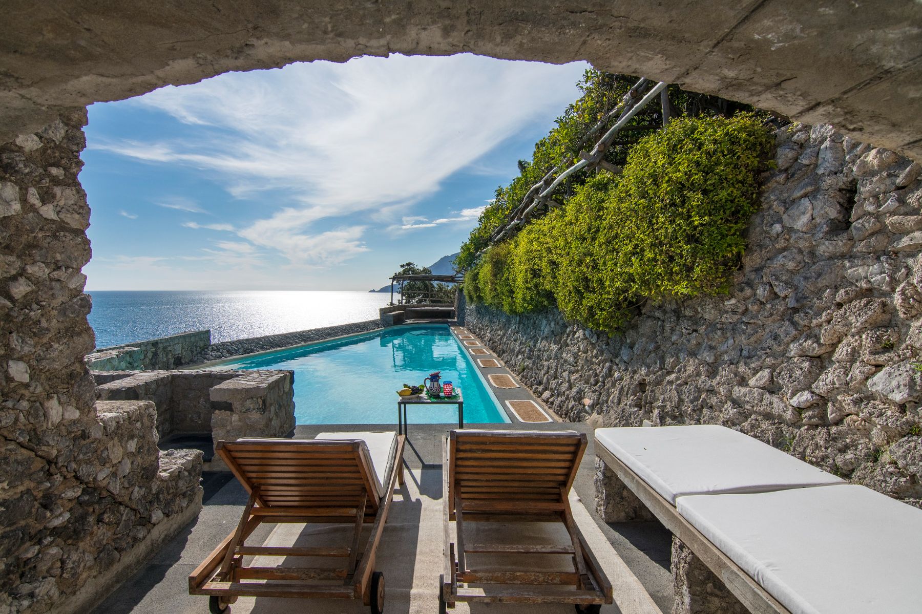 Pool at Il Marinaio in Amalfi Coast, Italy