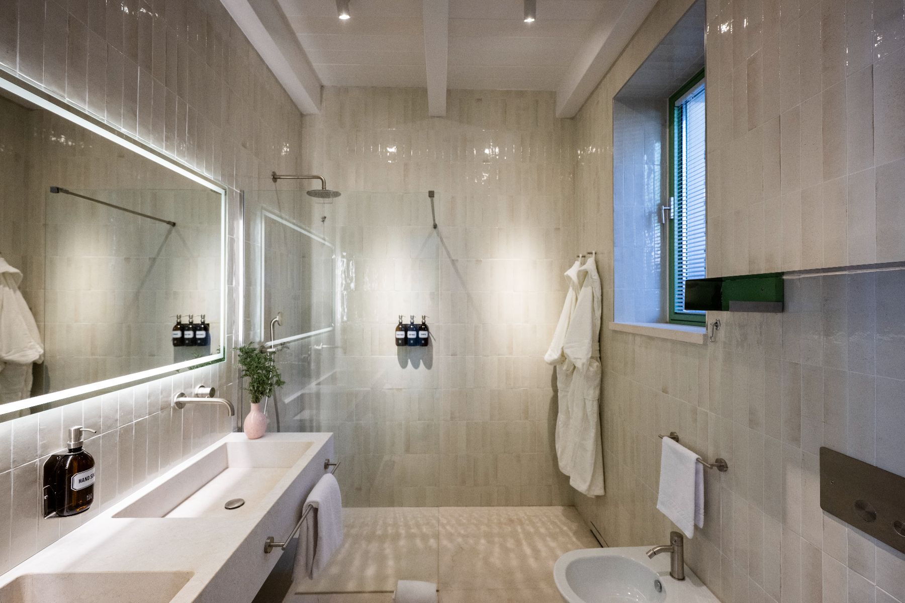 Bathroom at Isca Private Island in Amalfi, Italy