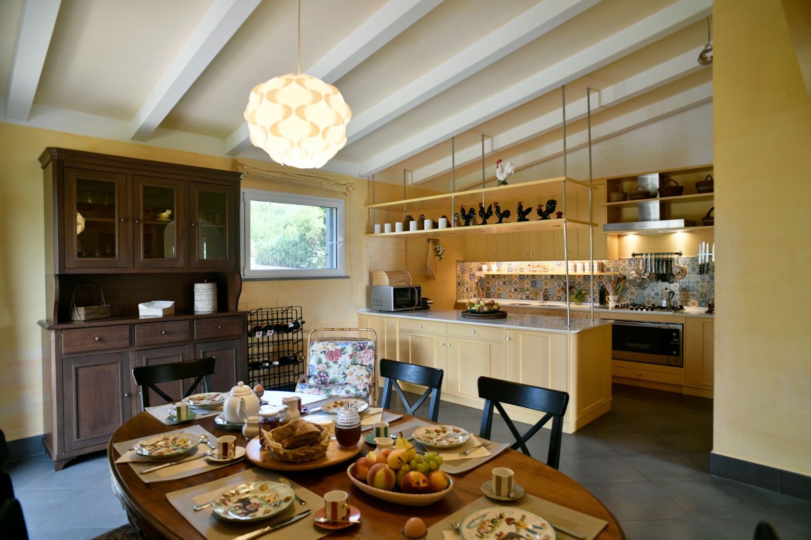 Kitchen at Il Galletto in Amalfi