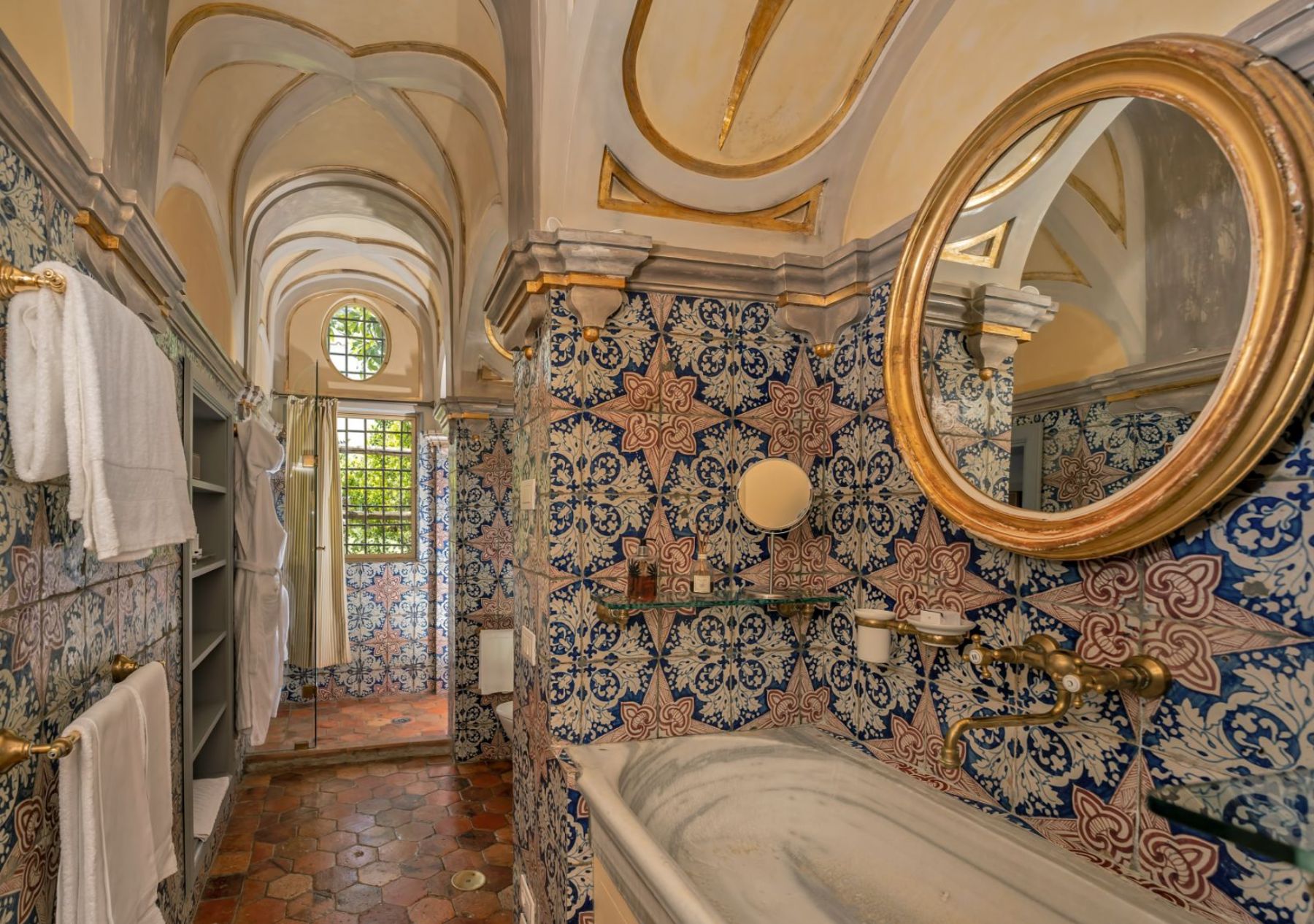 Bath Tub at Palazzo del Vescovo in Amalfi