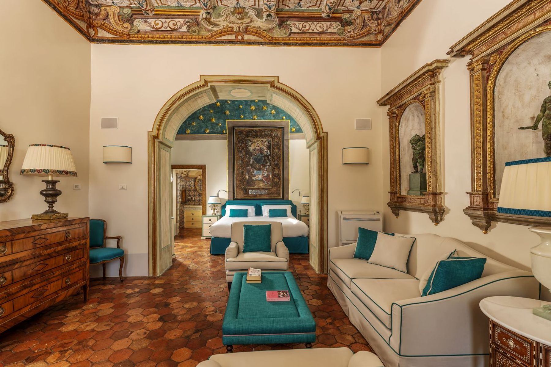 Blue Lounge at Palazzo del Vescovo in Amalfi