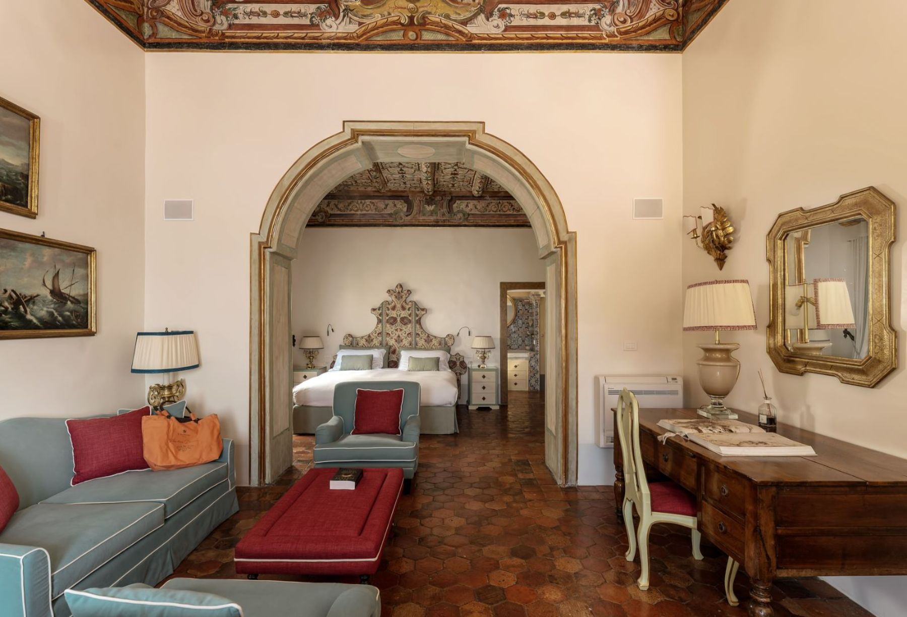Green Lounge at Palazzo del Vescovo in Amalfi