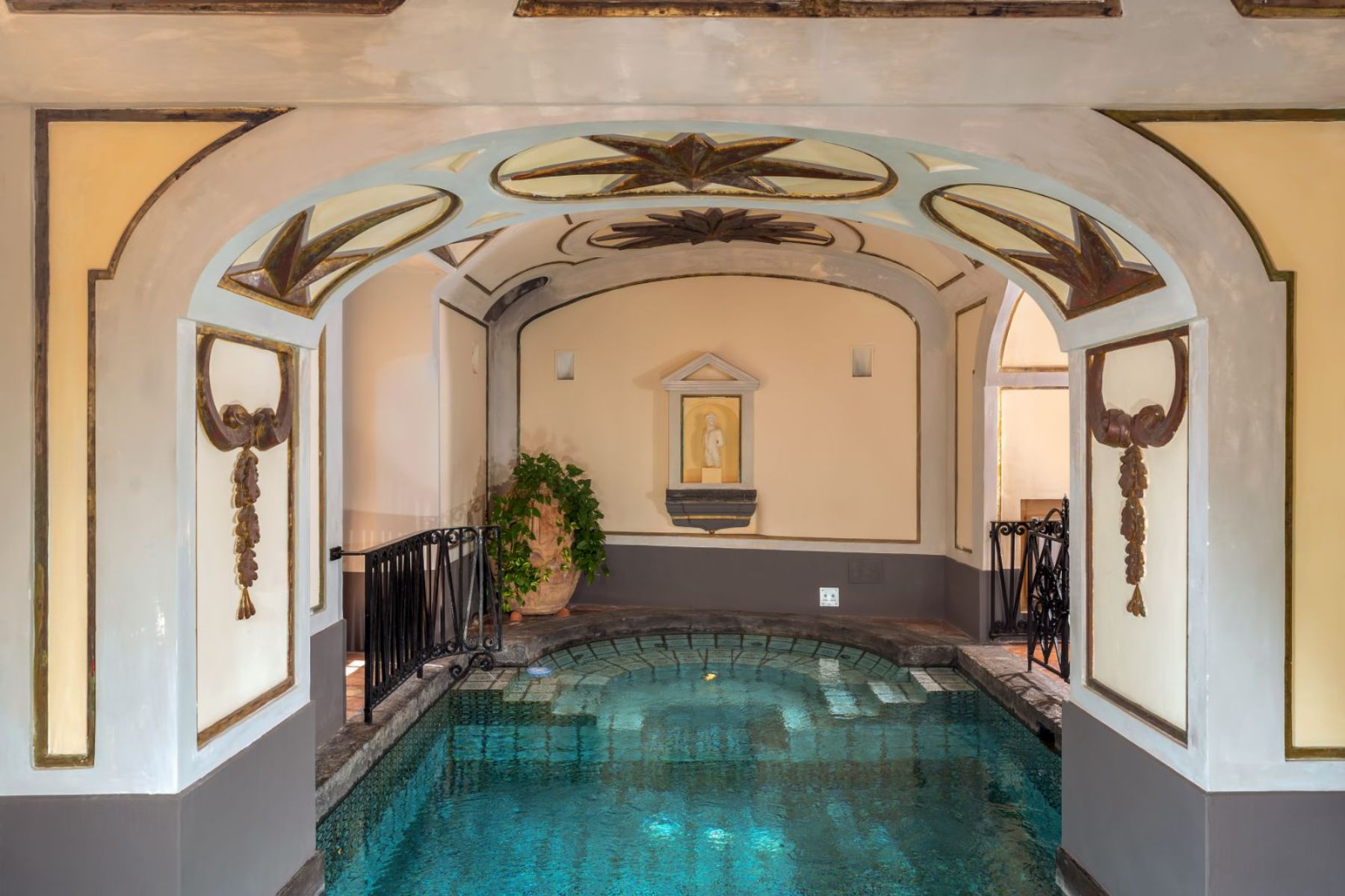 Pool Closeup at Palazzo del Vescovo in Amalfi