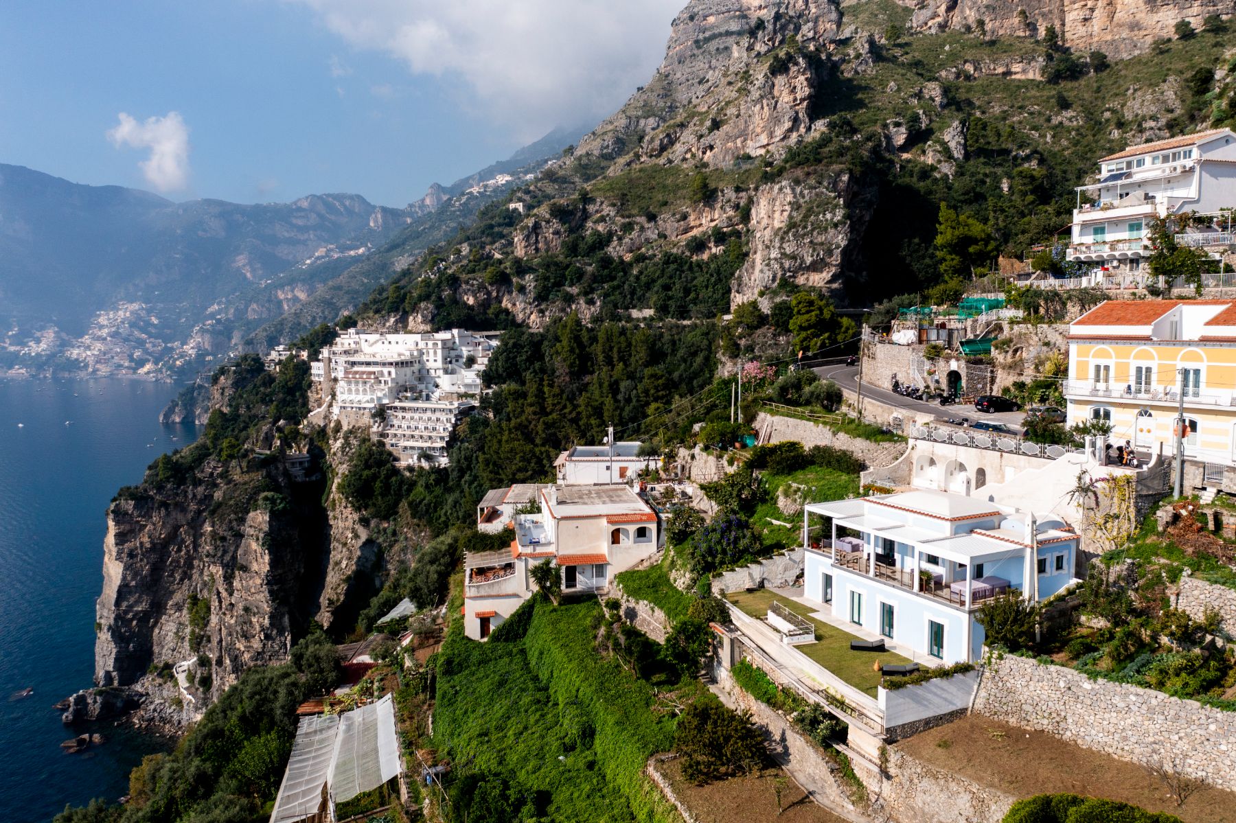 Exterior view of Villa Colorito in Amalfi