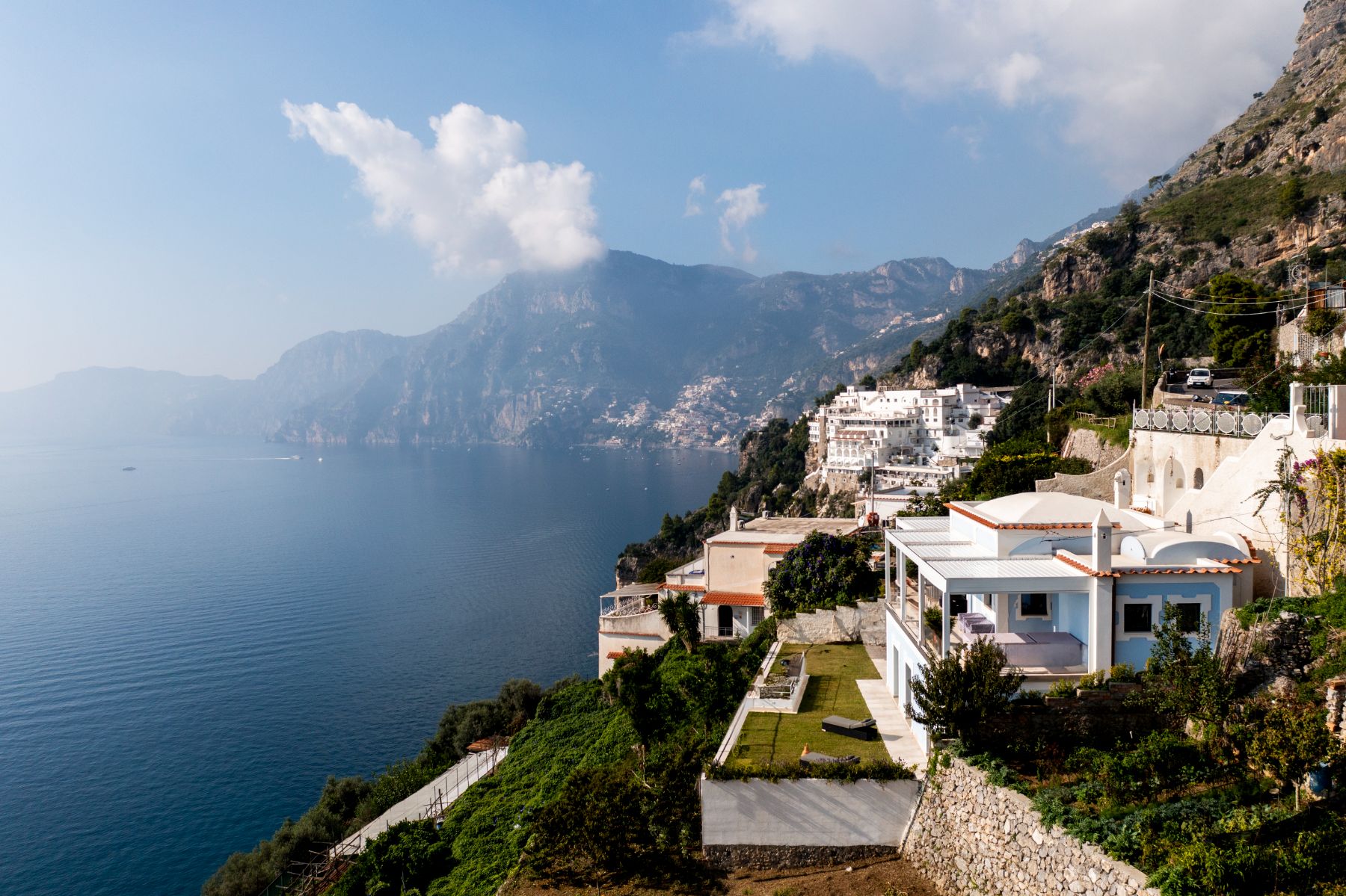 Sea view at Villa Colorito in Amalfi
