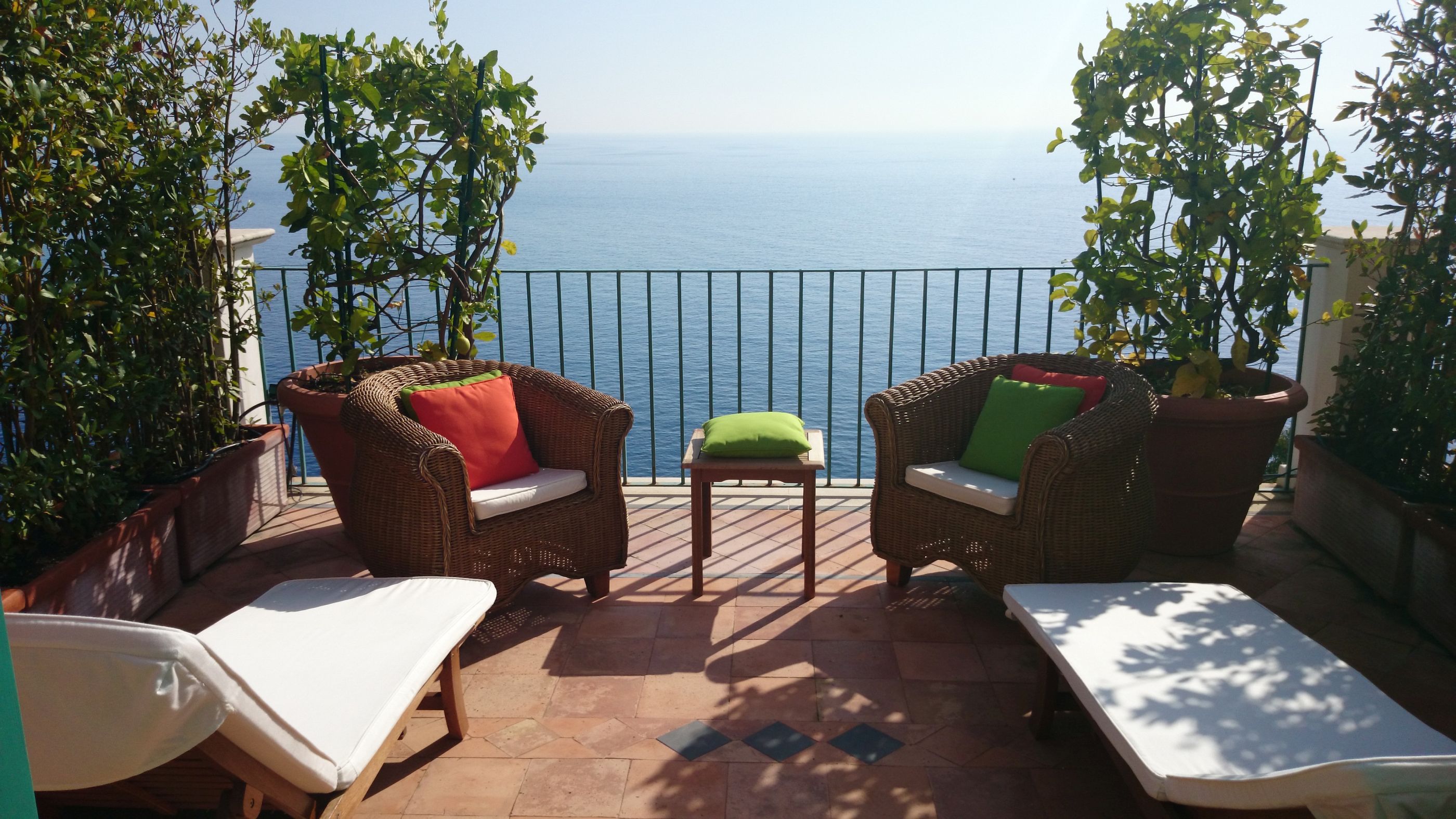 Balcony of Villa di Praiano, Amalfi Coast