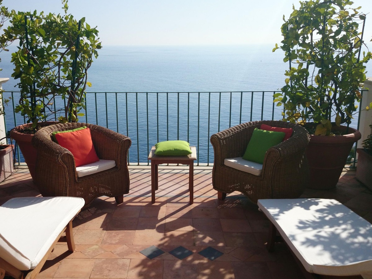 Balcony of Villa di Praiano, Amalfi Coast