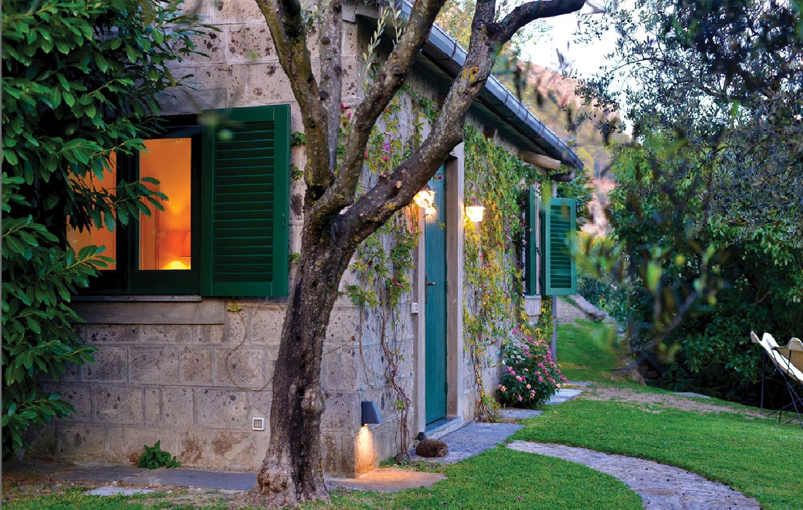 Additional guest accommodation at Villa Il Campo Amalfi Italy