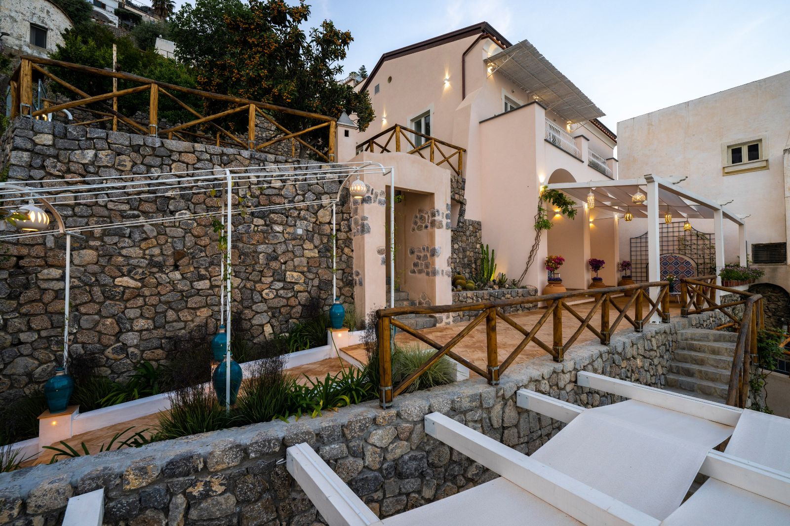 Exterior of Villa Iris in Amalfi