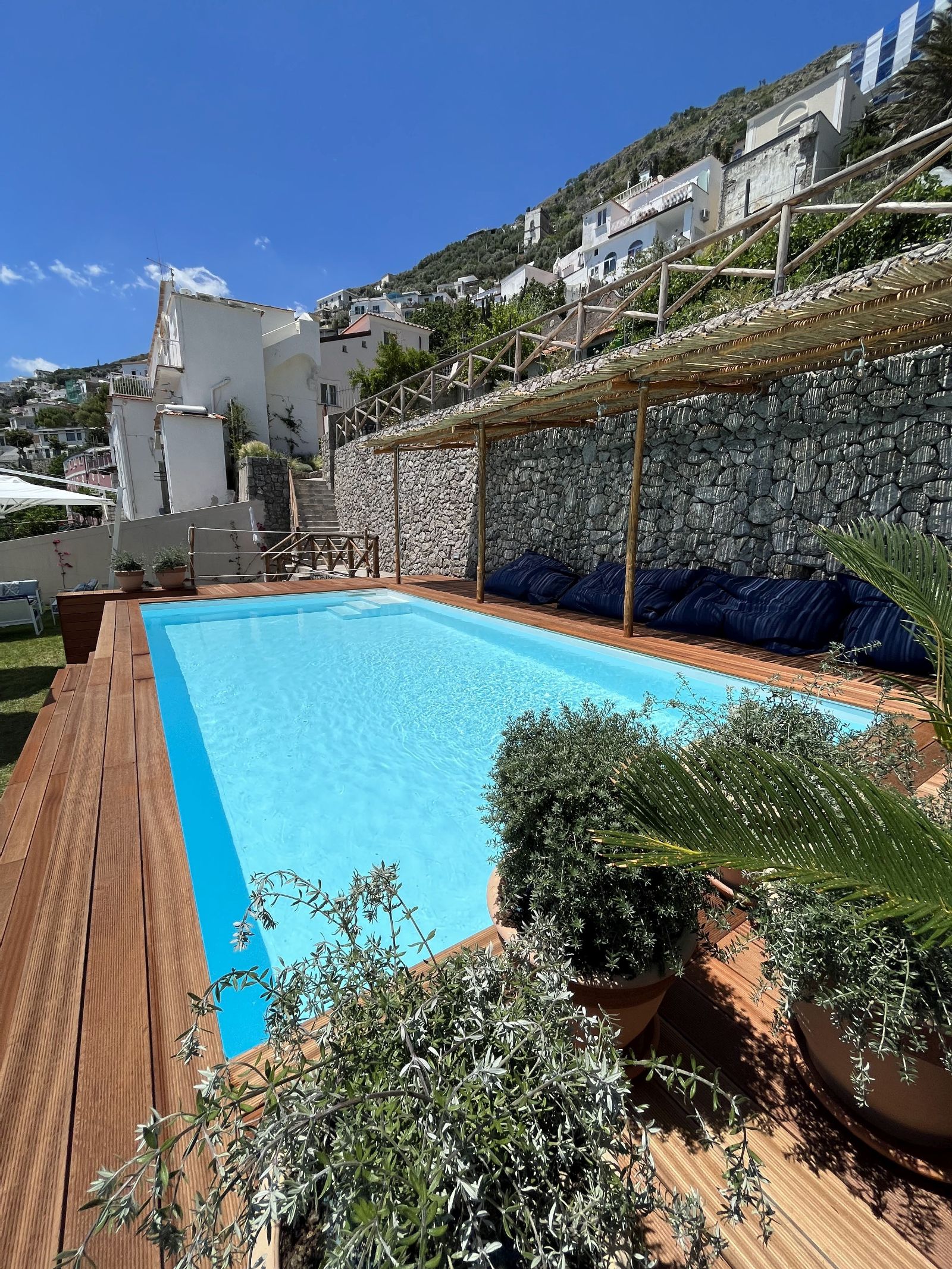 Outdoor Pool at Villa Iris in Amalfi