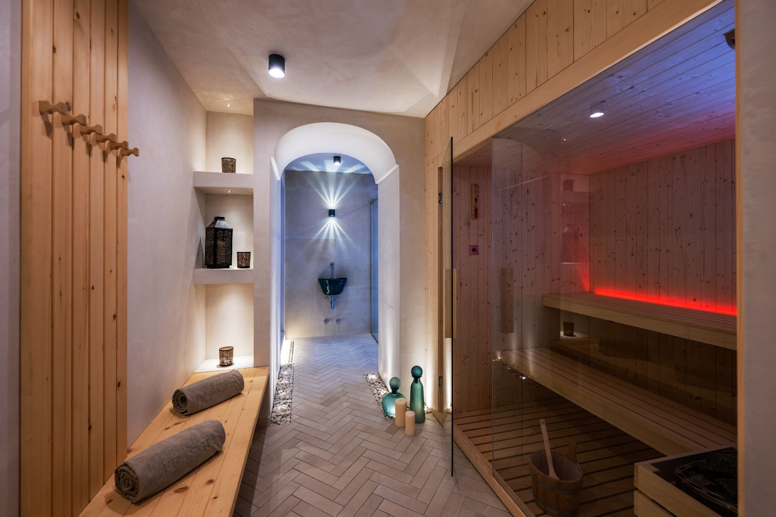 Sauna at Villa Iris in Amalfi