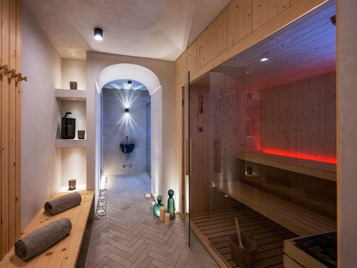 Sauna at Villa Iris in Amalfi