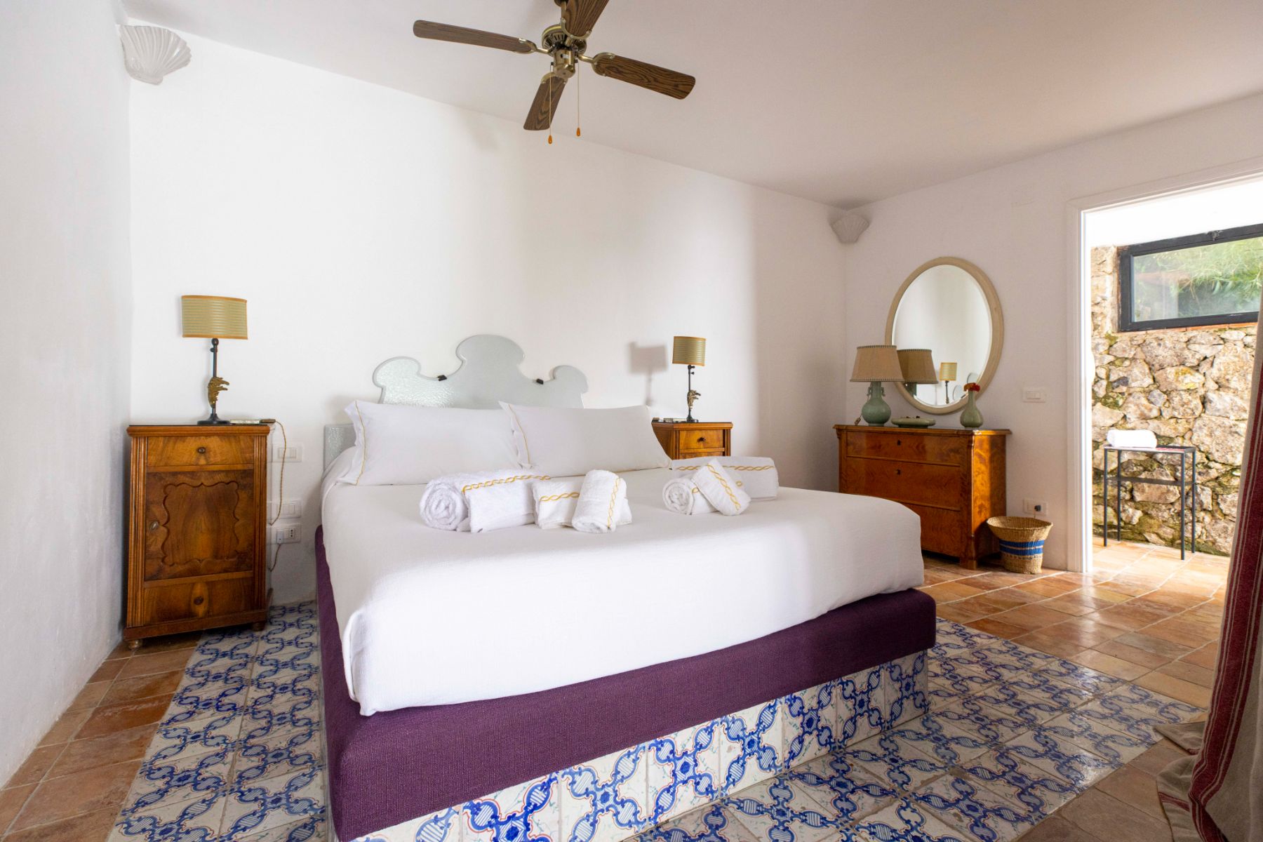 bedroom with bed