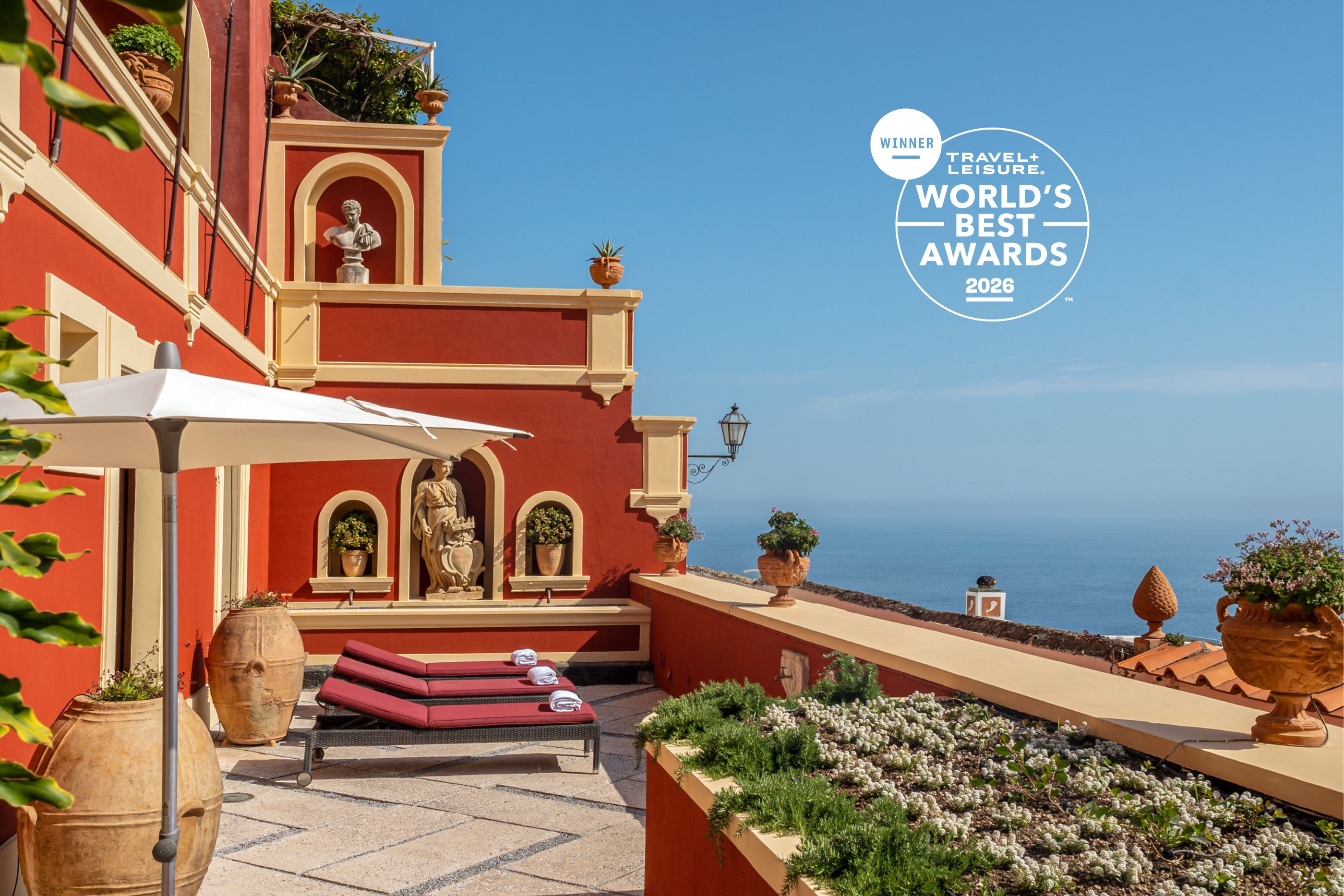 Villas on the Amalfi Coast by Number 1 Villa Rental Specialist - Travel and Leisure World's Best Awards 2026