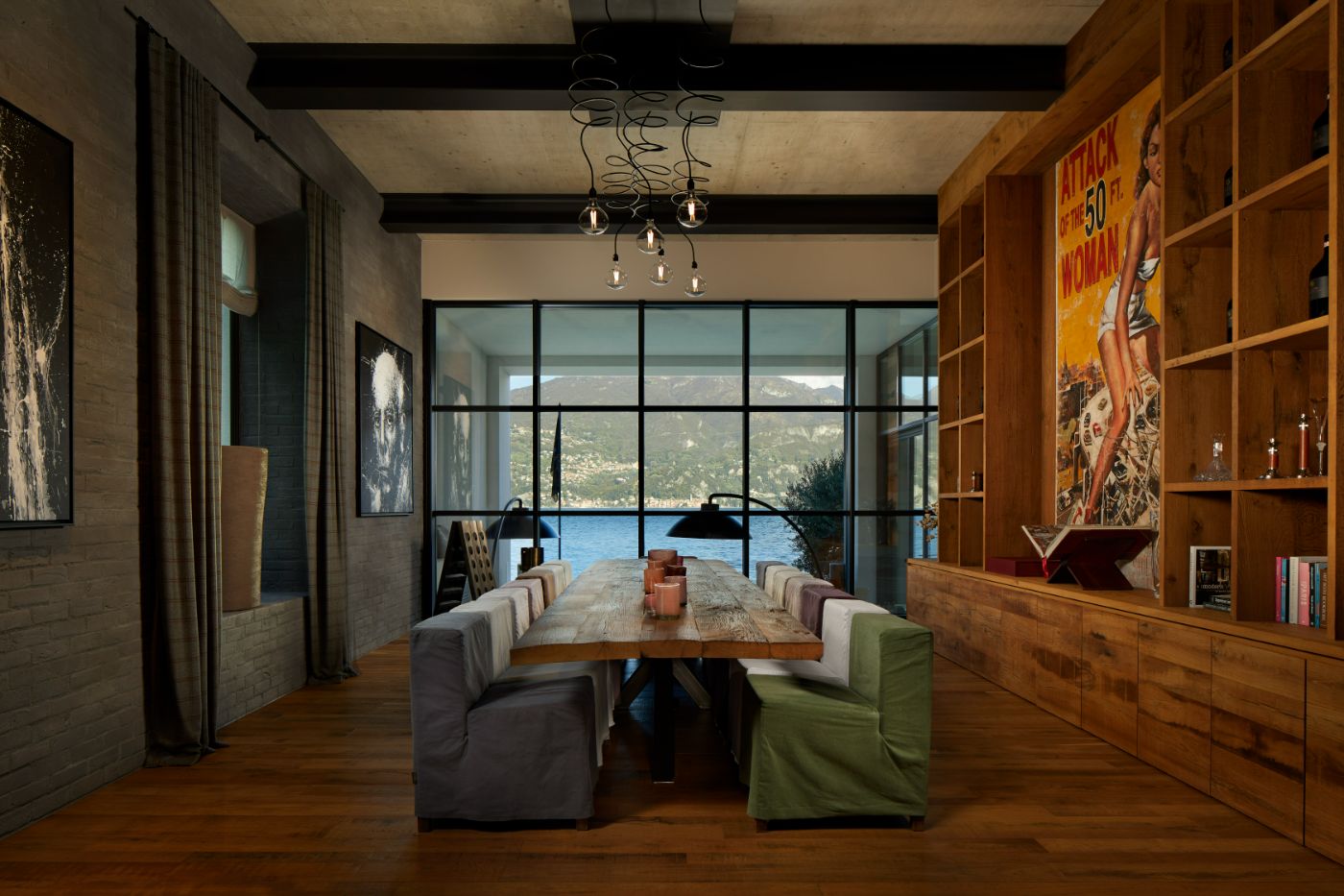 The dining room at the Breakwater.