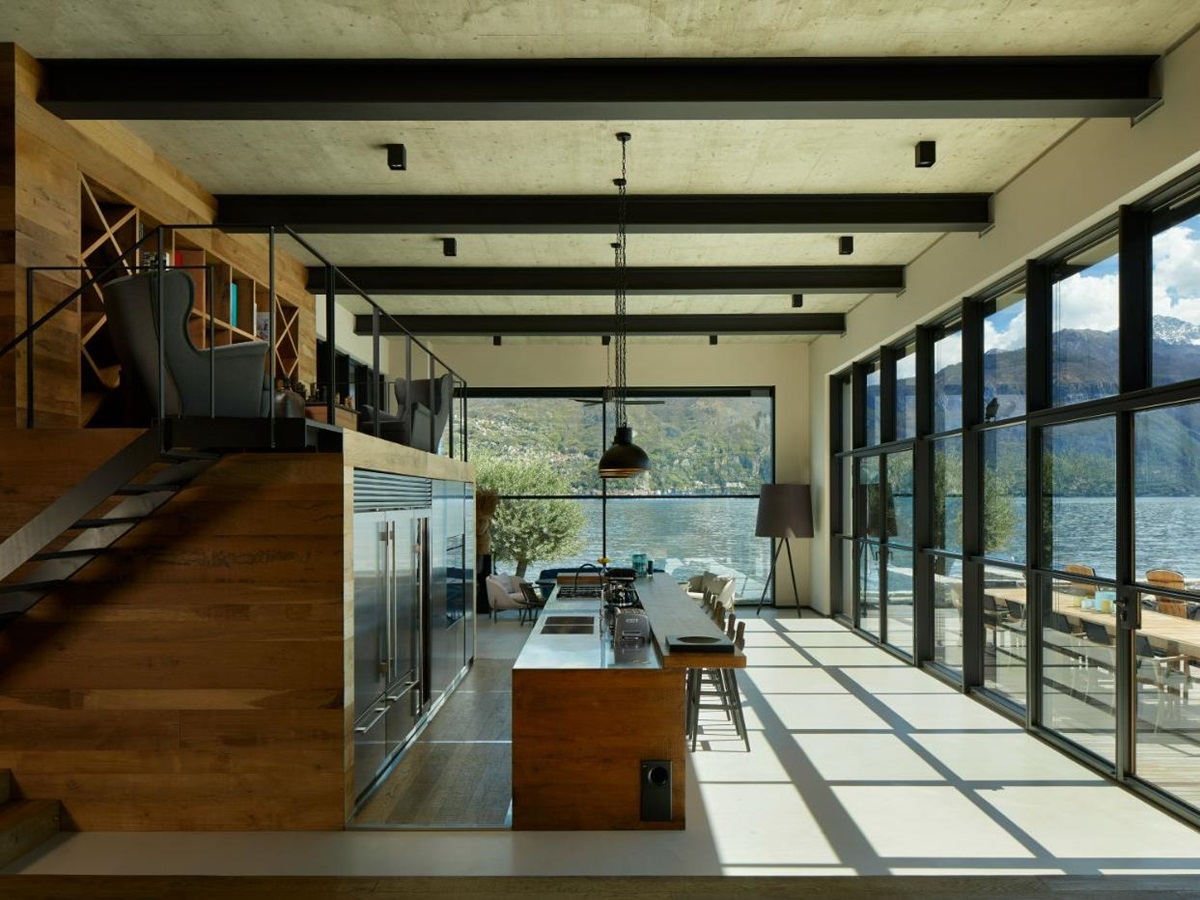 The kitchen at the Breakwater.