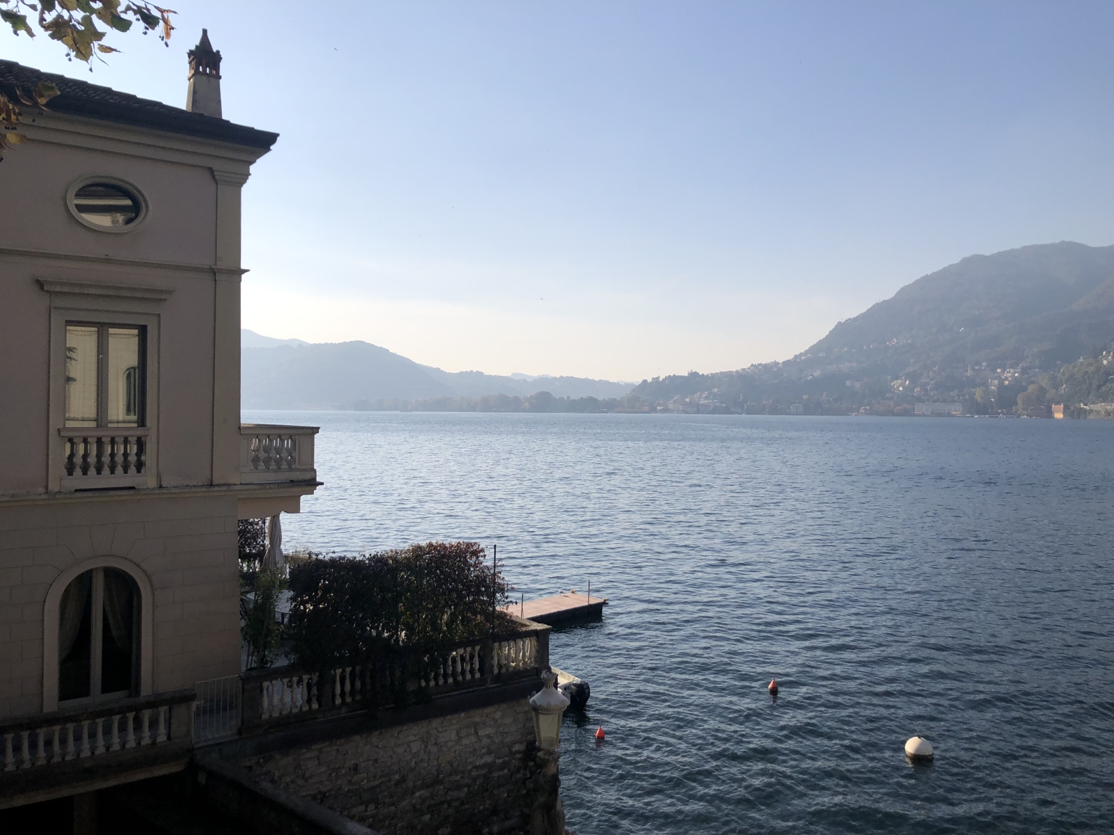Exterior of Villa Maria Taglioni at Ville del Lago on Lake Como, Italy