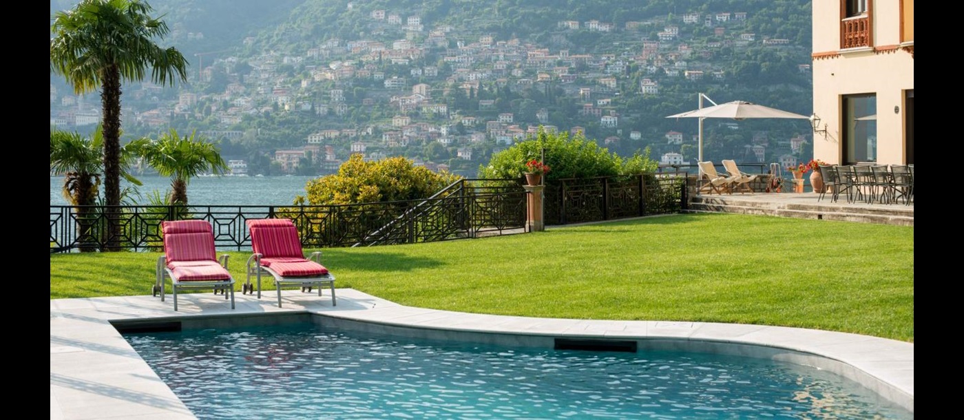 Pool at Villa Giada in Lake Como