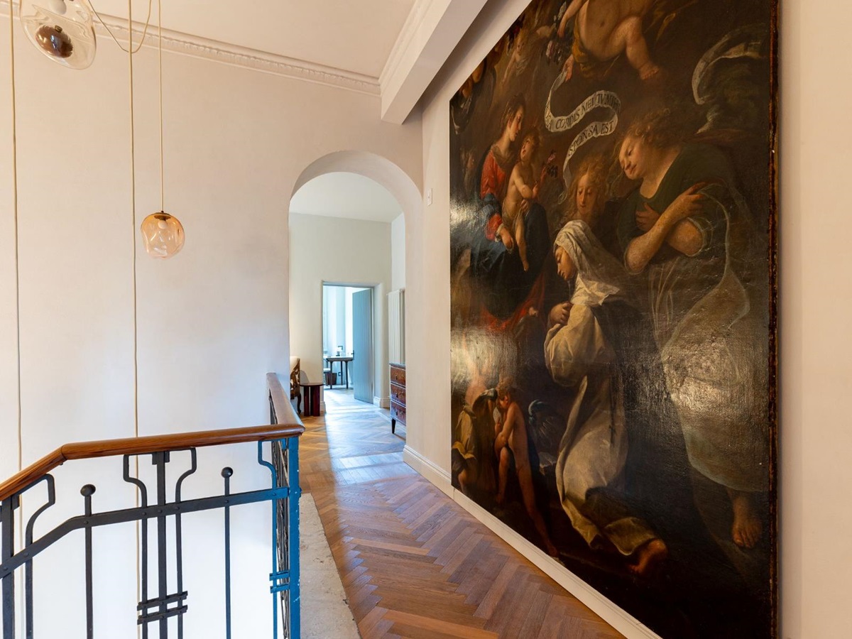 Art at Villa Giada, Lake Como