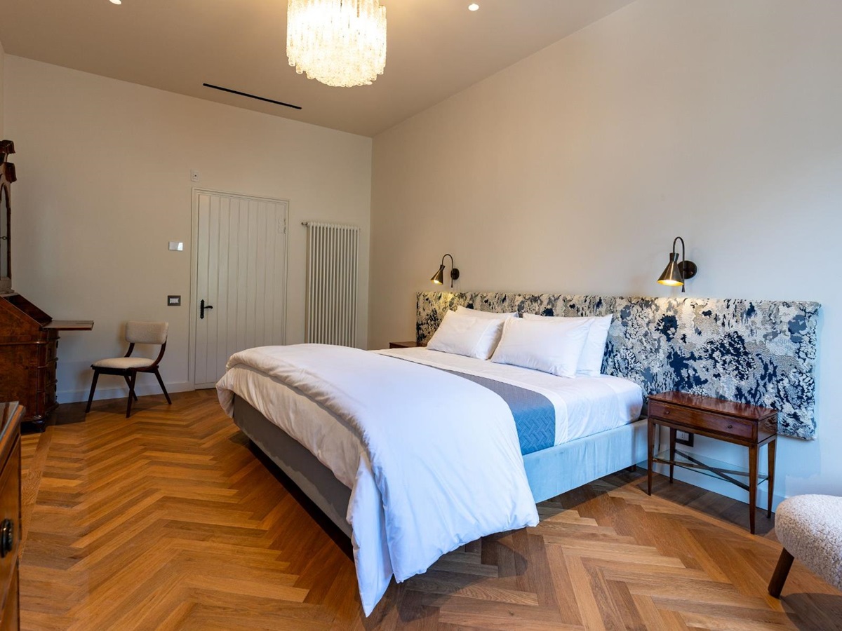 Bedroom at Villa Giada in Lake Como, Italy