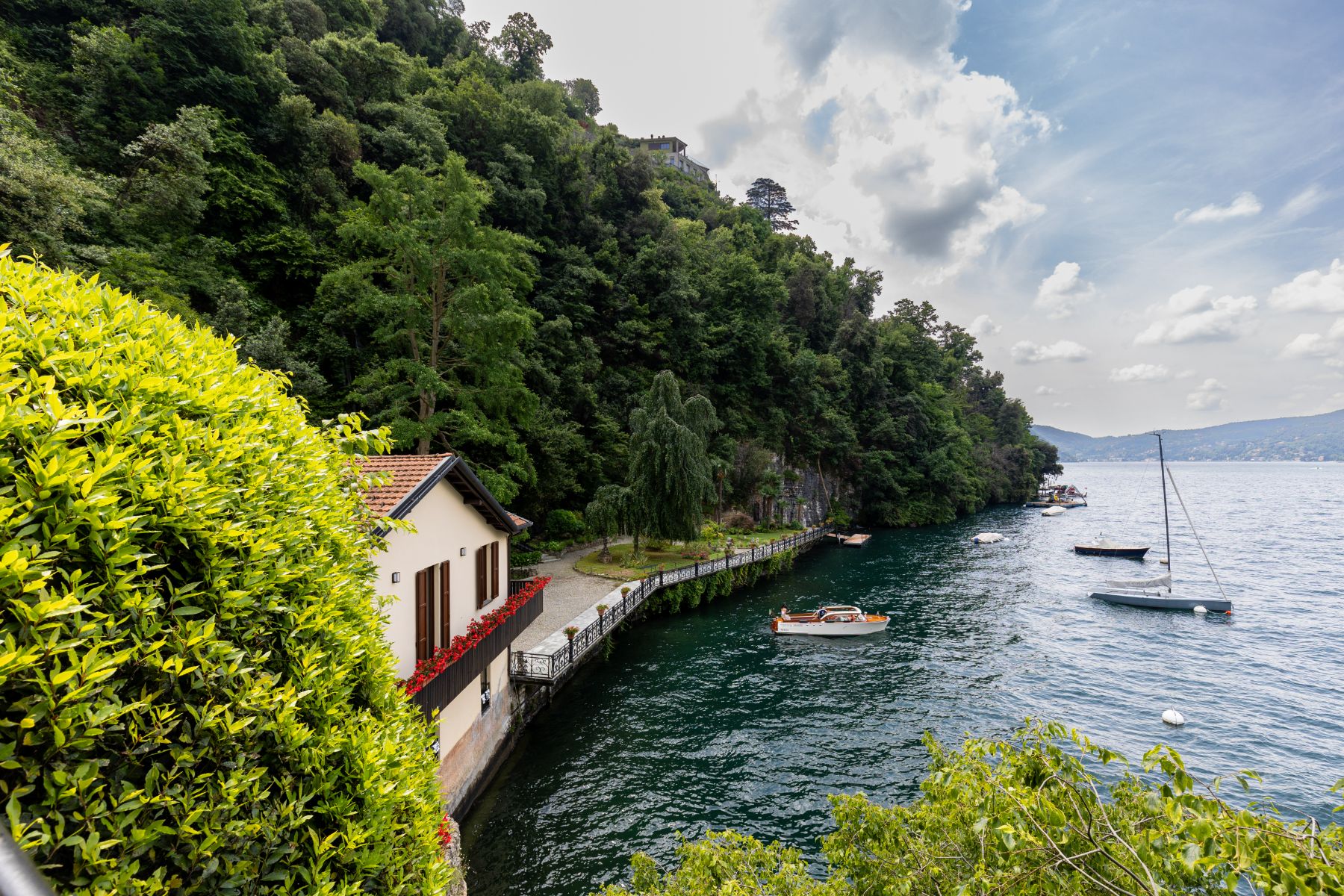 Boathouse at Villa Giada, Lake Como