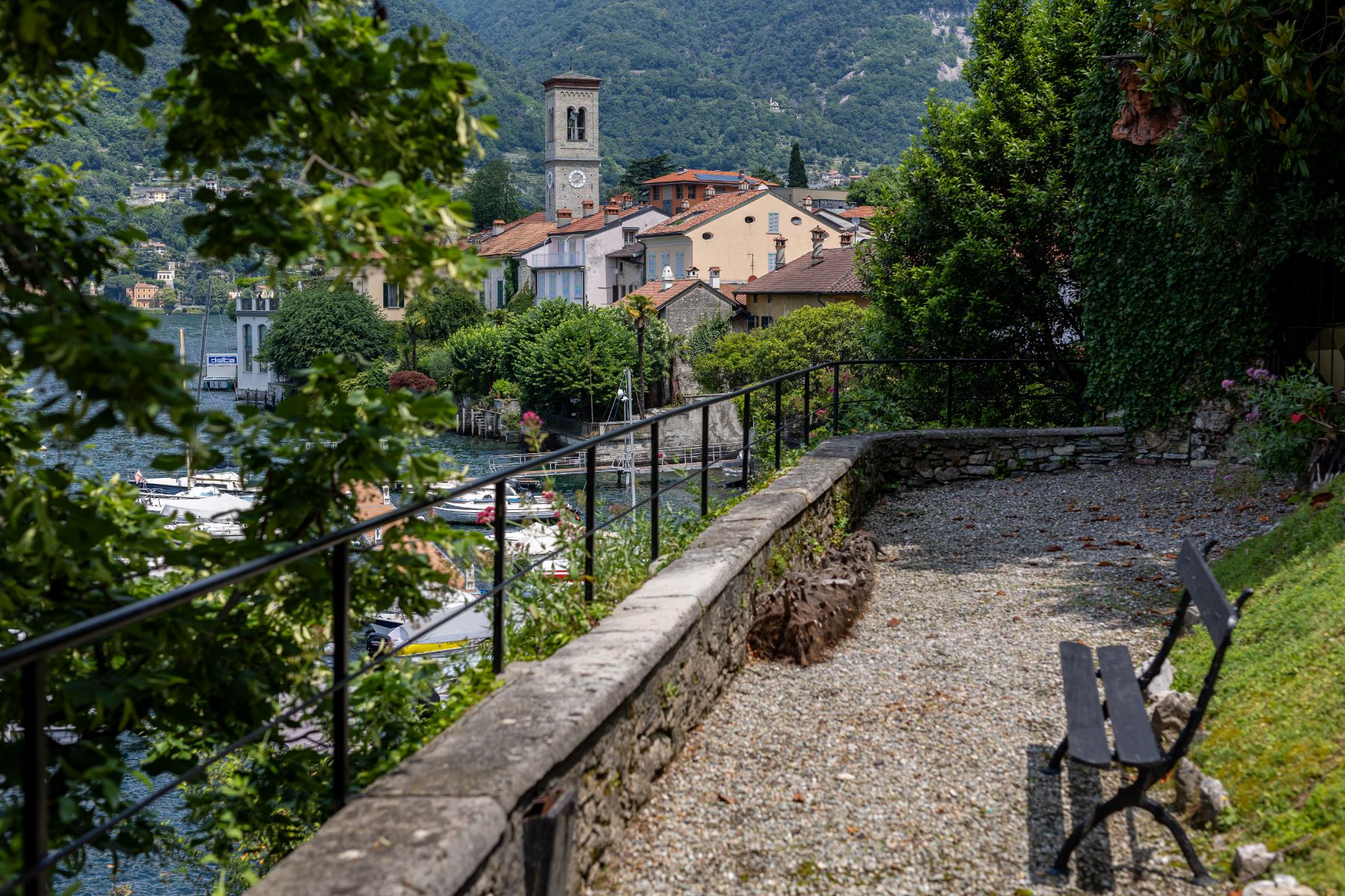 Path at Villa Giada, Lake Como