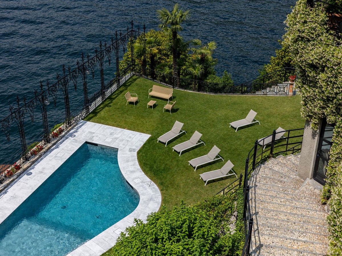 Pool at Villa Giada in Lake Como, Italy