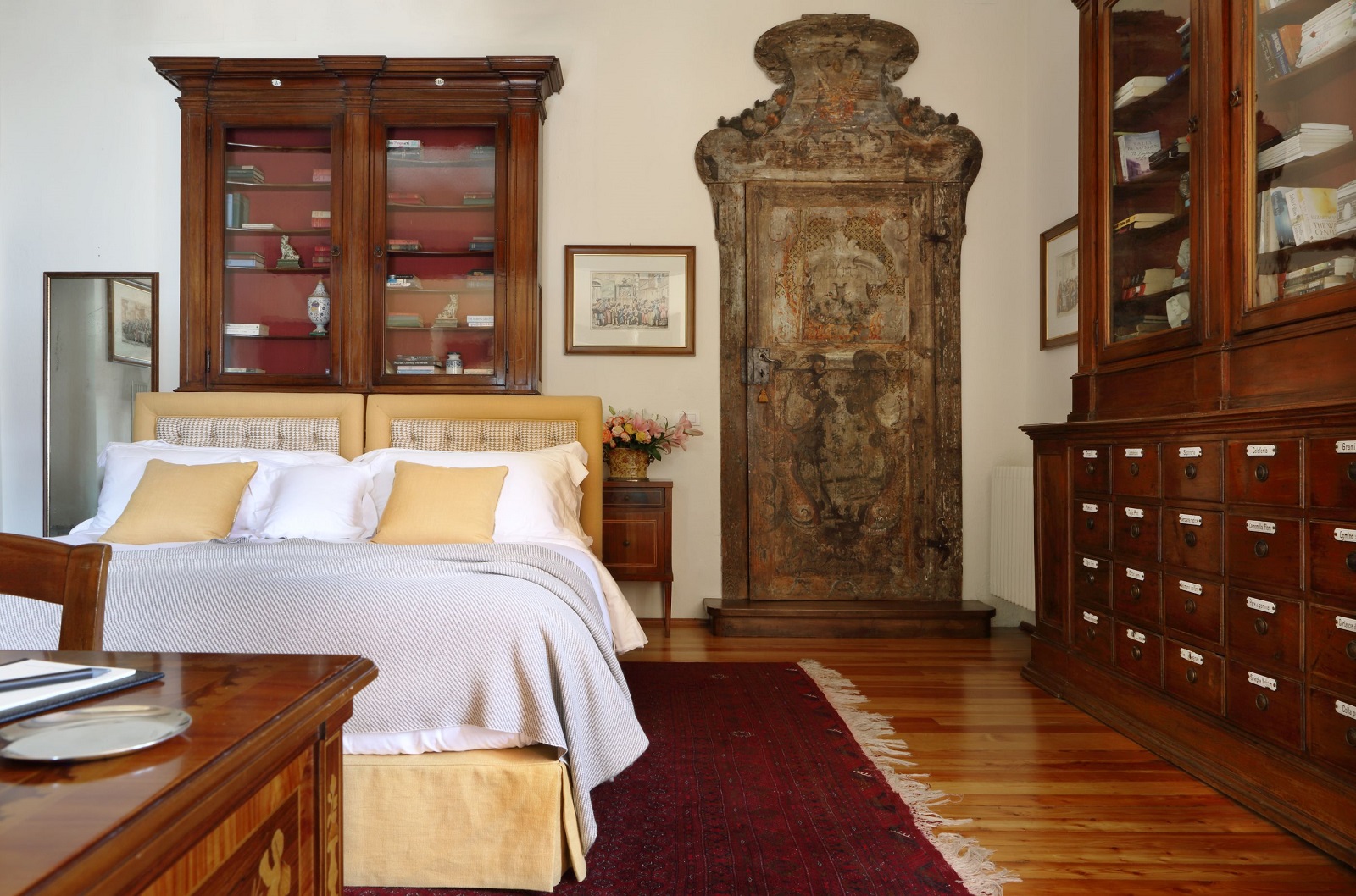 Bedroom 1, Villa La Cassinella, Lake Como, Italy