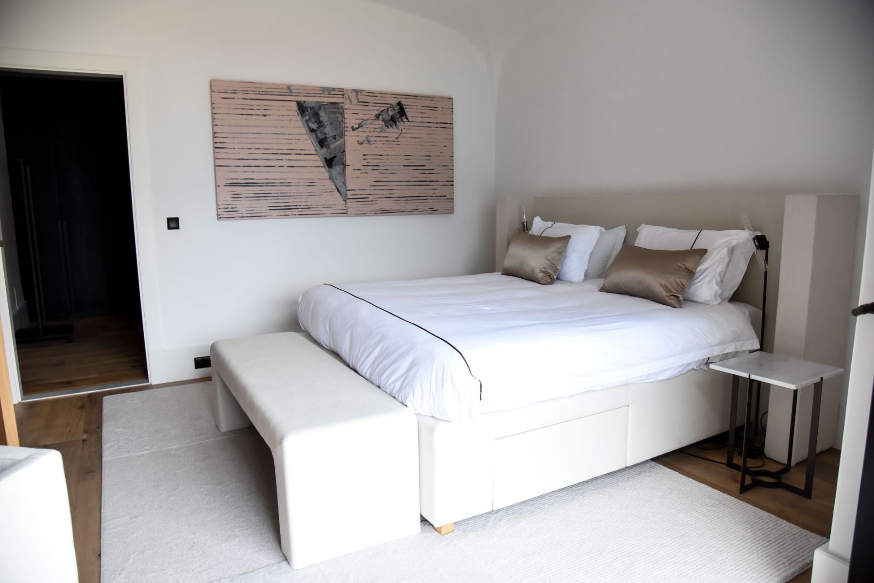 Double dedroom at Villa Pola on Lake Como, Italy