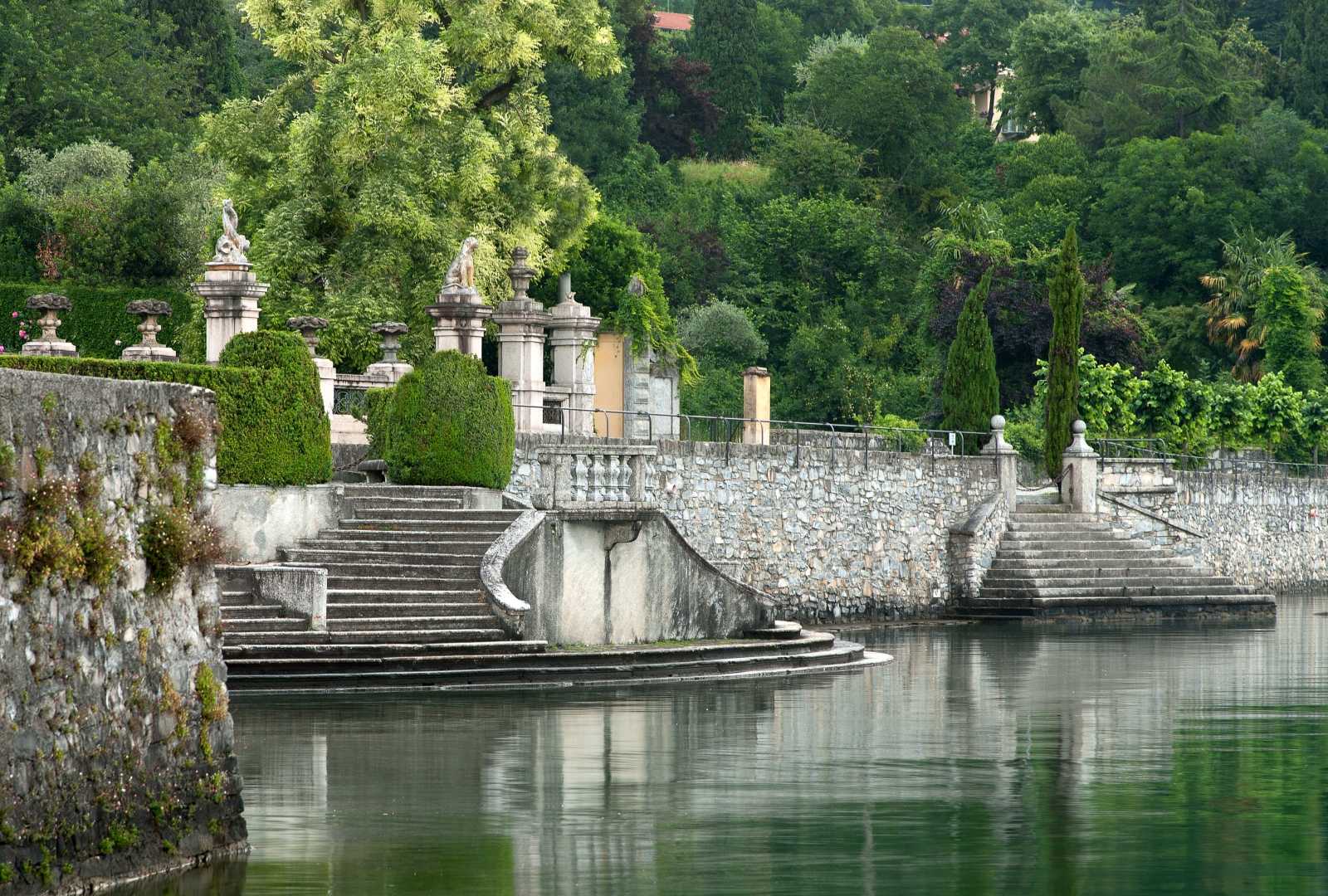 Dock at Villa Sola Cabiati