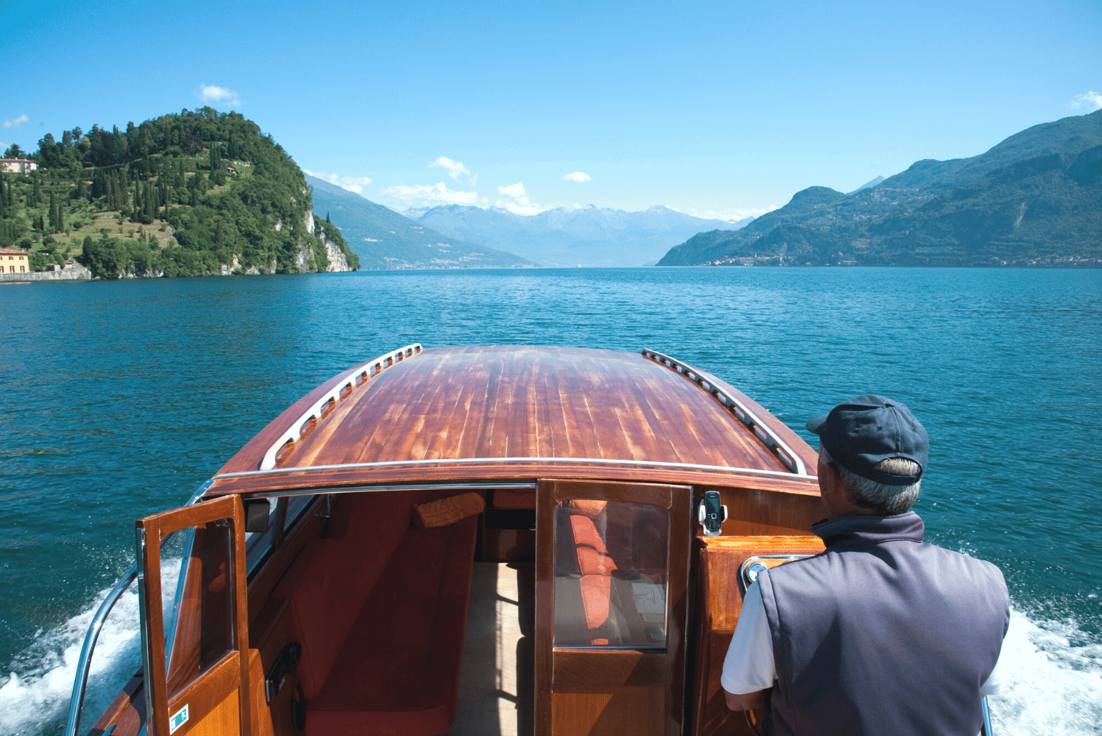 Lake Como by boat from Grand Hotel Tremezzo