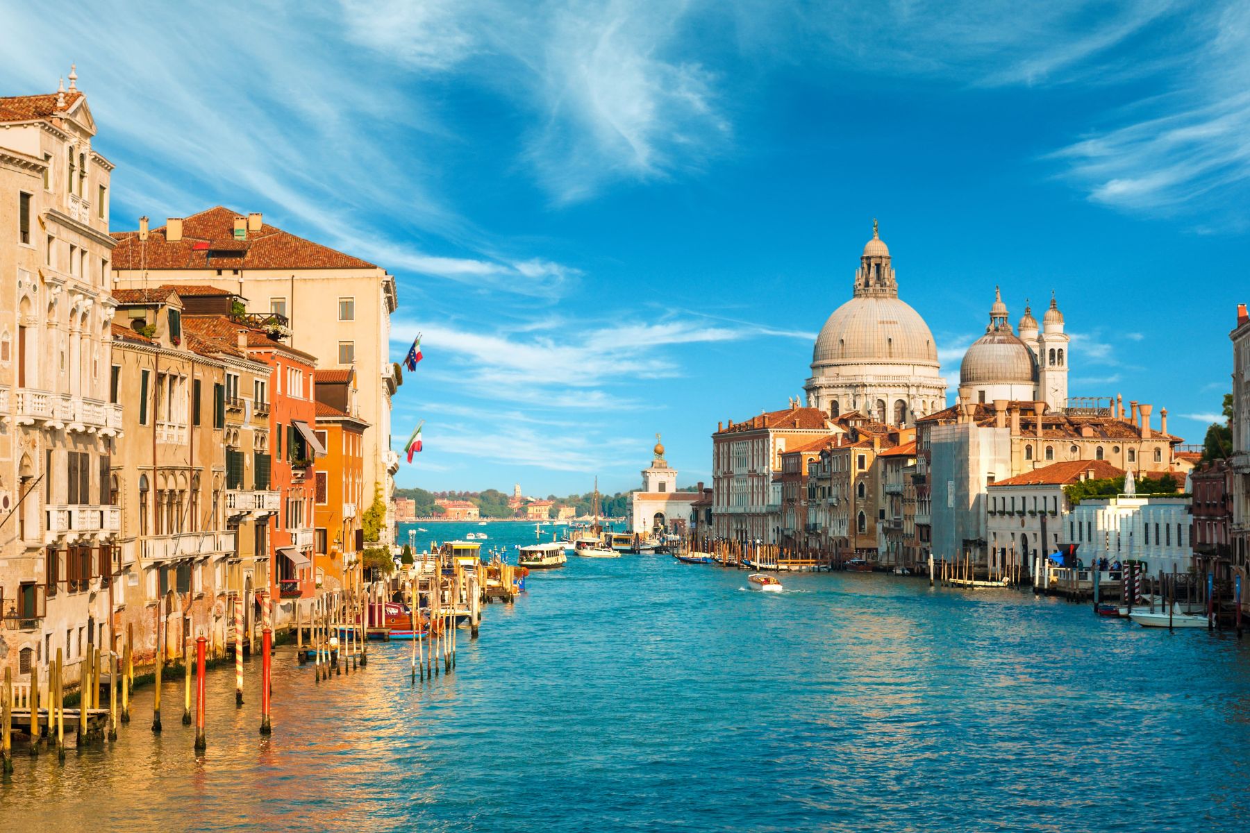 View across the Grand Canal in Venice