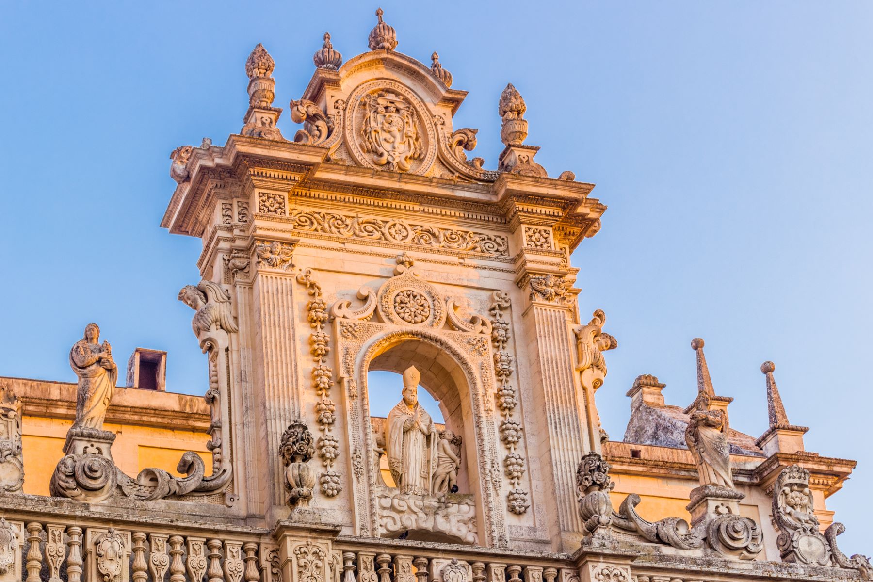 Ancient Baroque architecture in Lecce