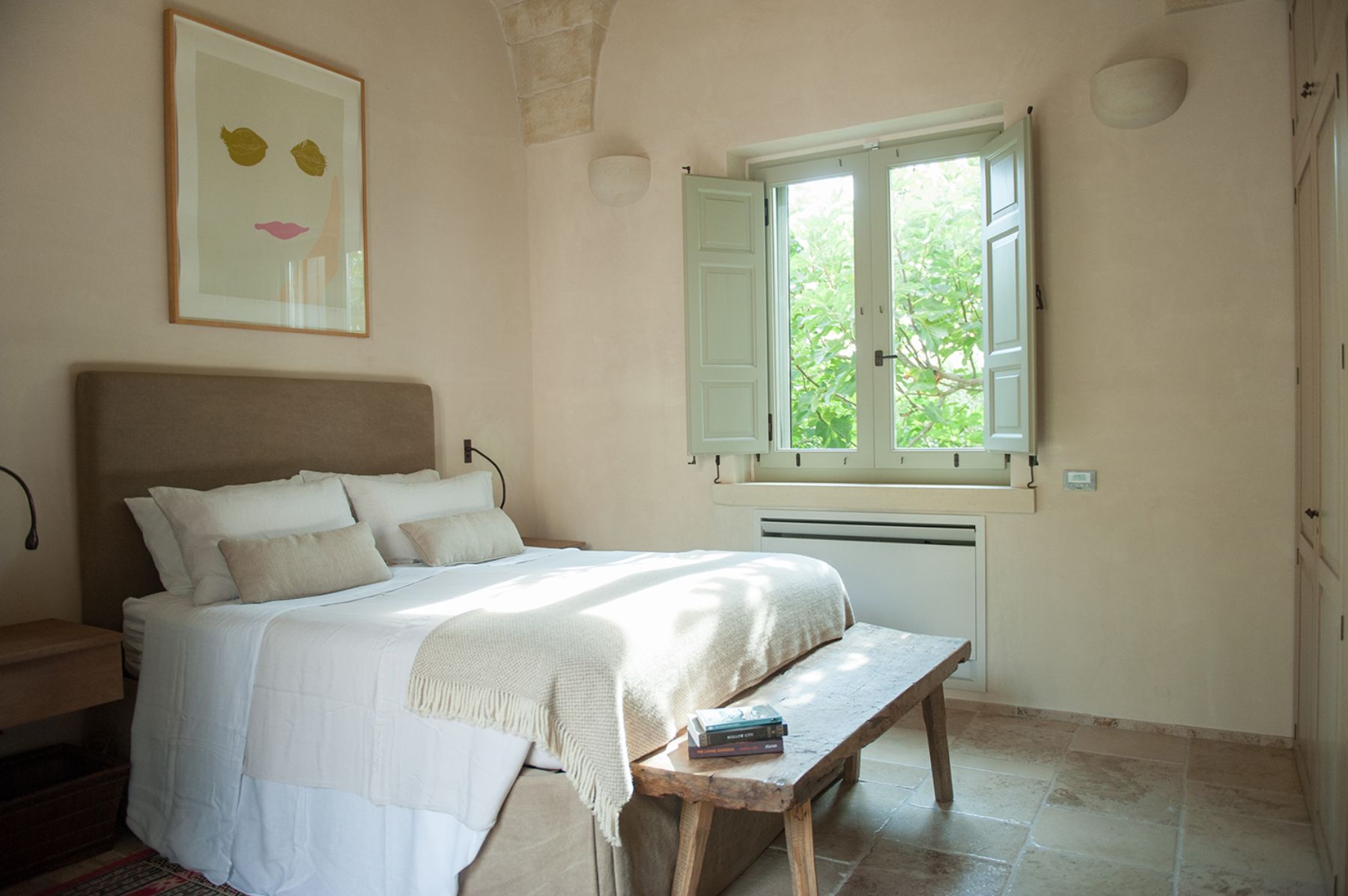 Bedroom Three at Casa Calcare in Puglia